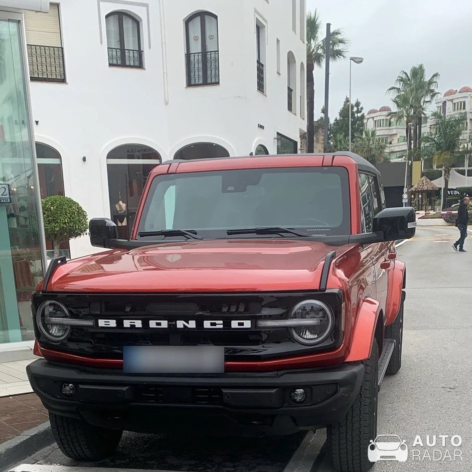 Ford Bronco First Edition spotted in Marbella