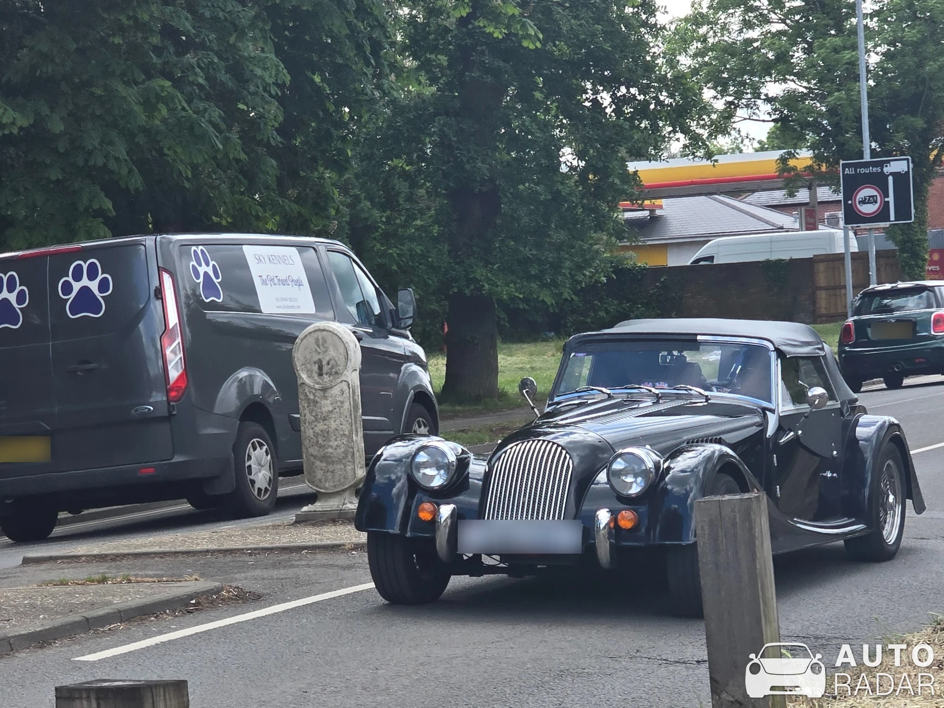Morgan Aeromax Roadster spotted in Wokingham