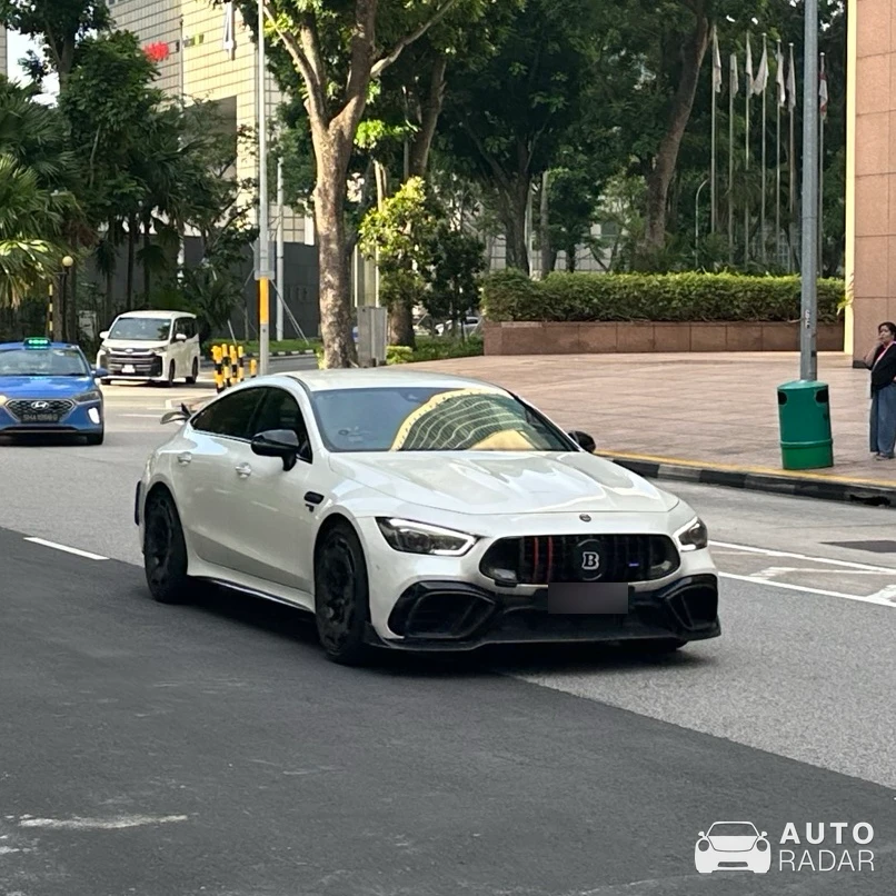 Mercedes-AMG Brabus GT spotted in Singapore