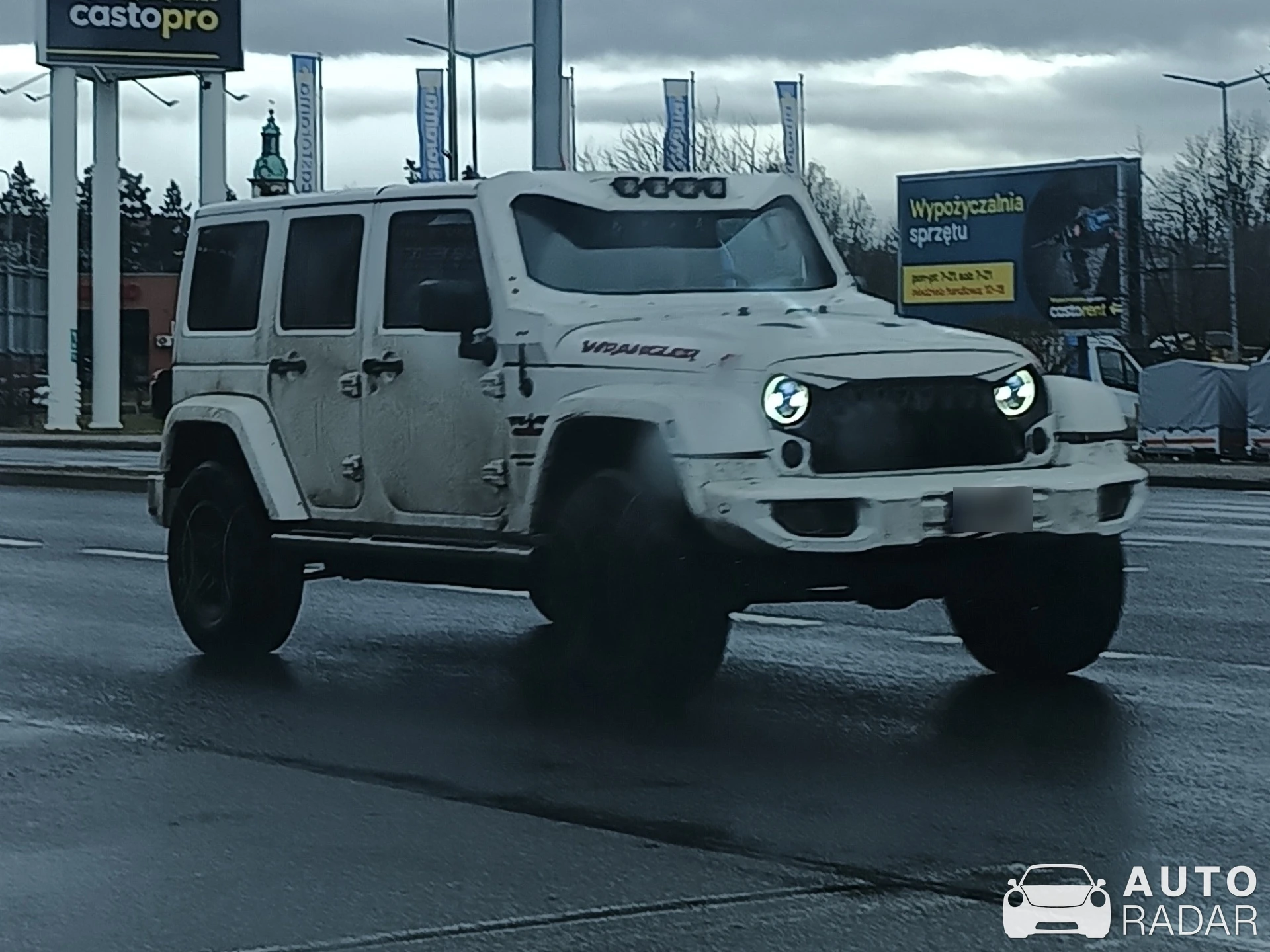 Jeep Wrangler Unlimited Sport spotted in Jelenia Góra