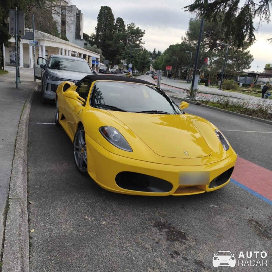 Ferrari F430 Spider spotted in Piran, Slovenia