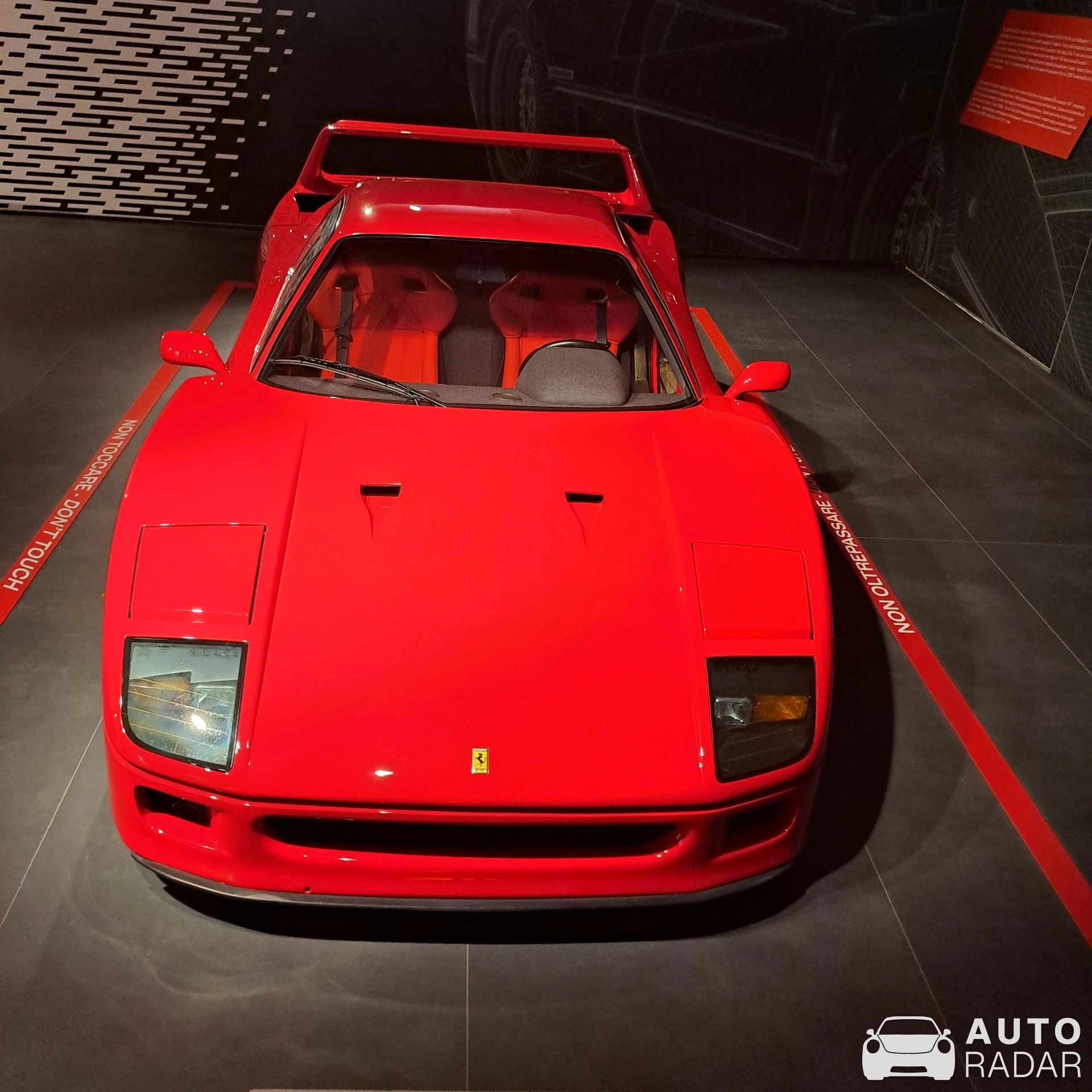 Ferrari F40 spotted in Maranello, Italy