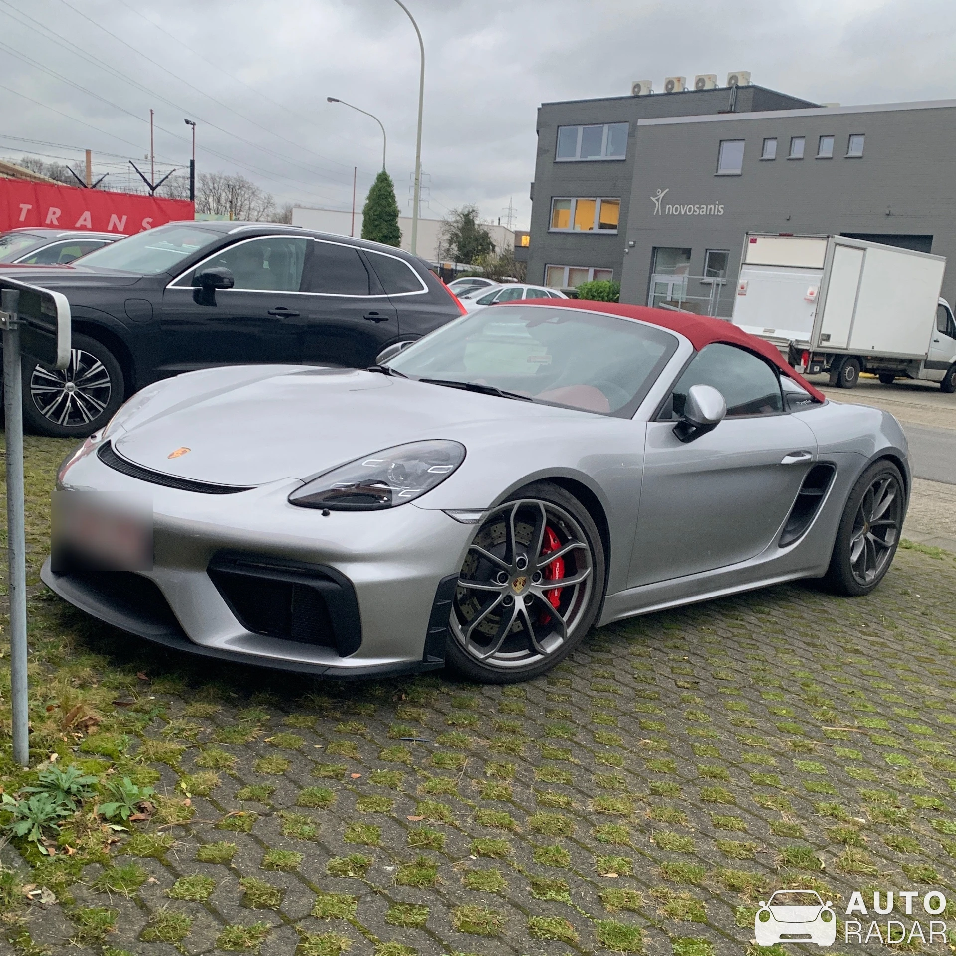 Porsche 718 Spyder spotted in Wijnegem, België