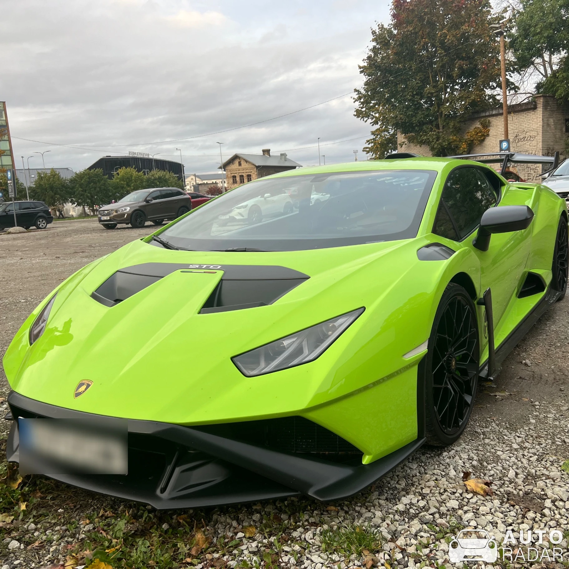 Lamborghini Huracán LP640-2 STO spotted in Tallinn, Estonia