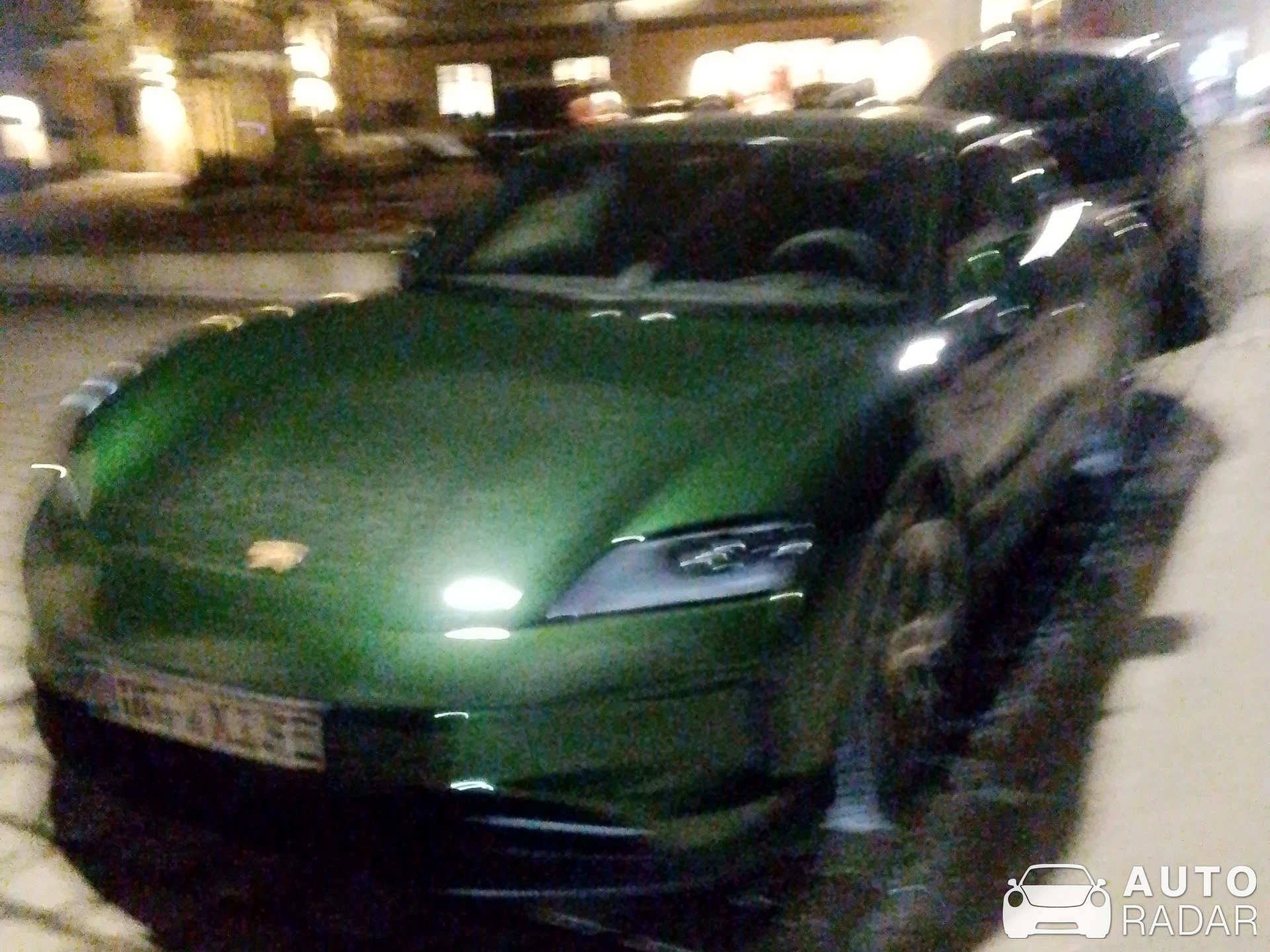 Porsche Taycan spotted in Salching, Germany