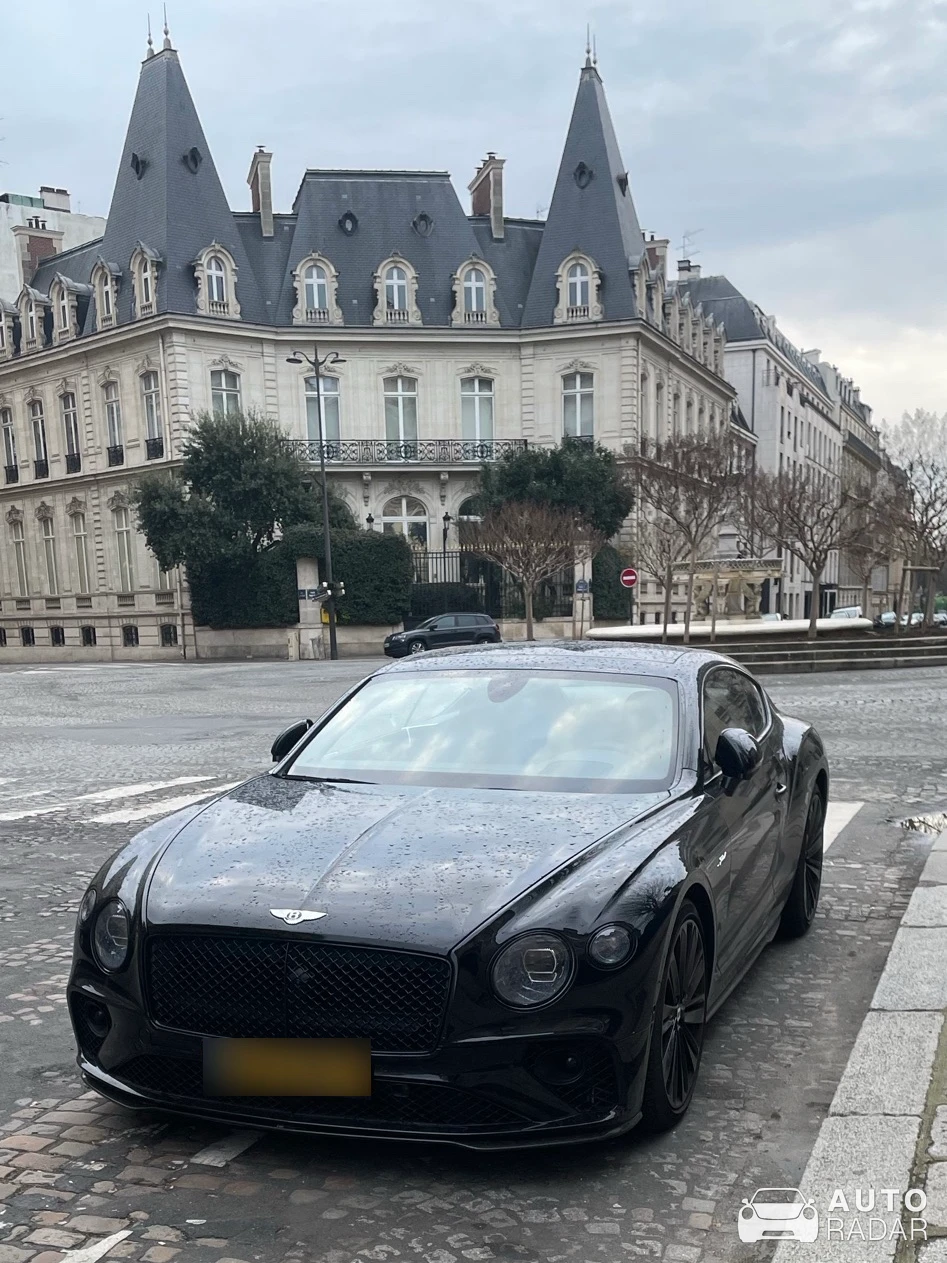 Bentley Continental GT V8 spotted in Paris, France