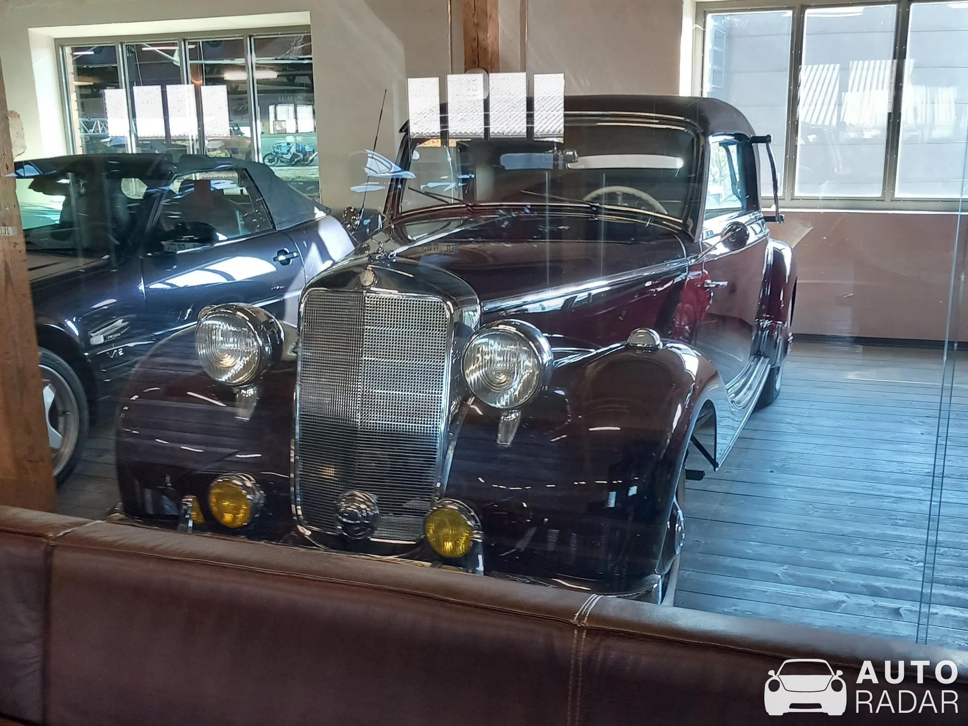 Mercedes-Benz 170 S Roadster spotted in Günzburg