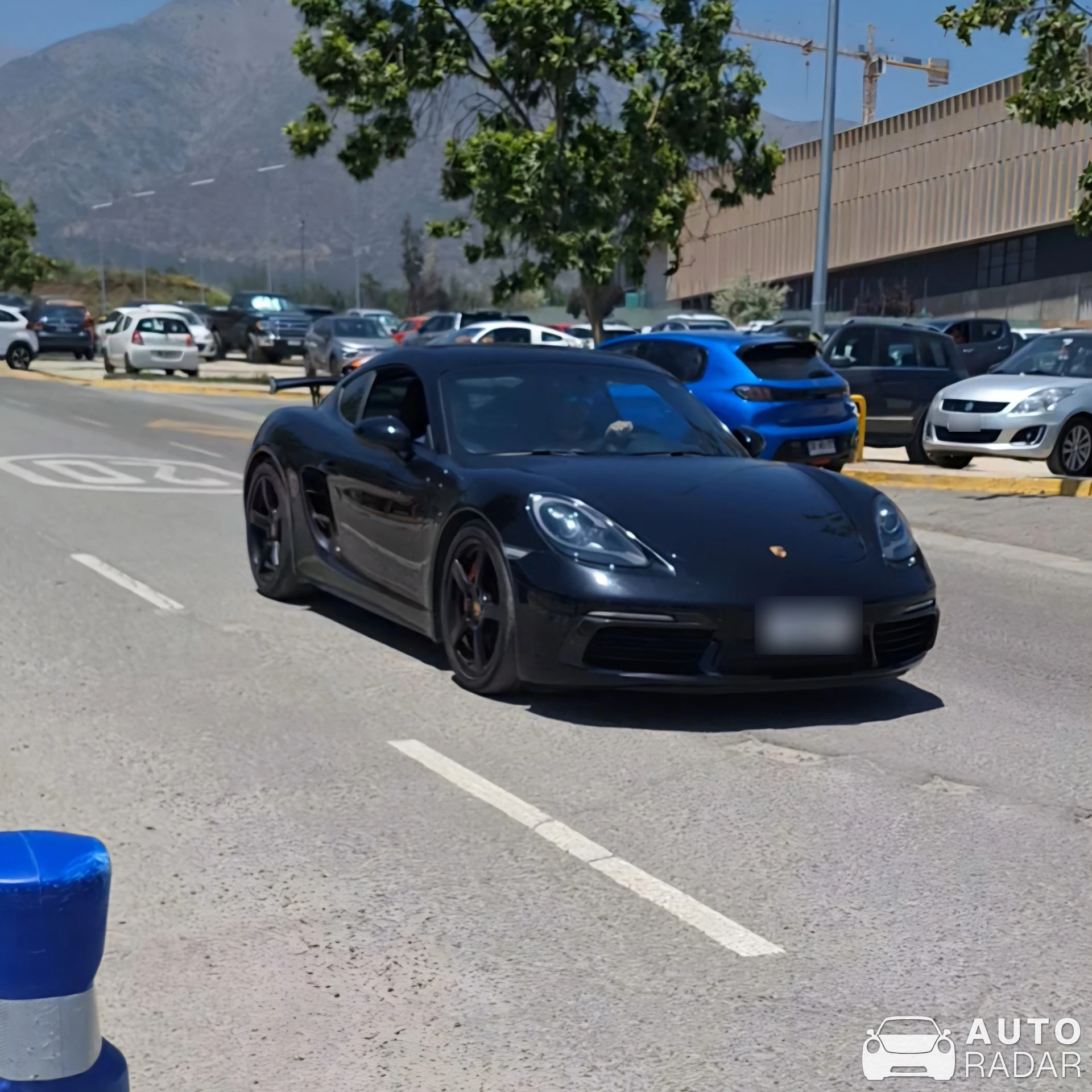 Porsche 718 Cayman spotted in Las Condes, Chile