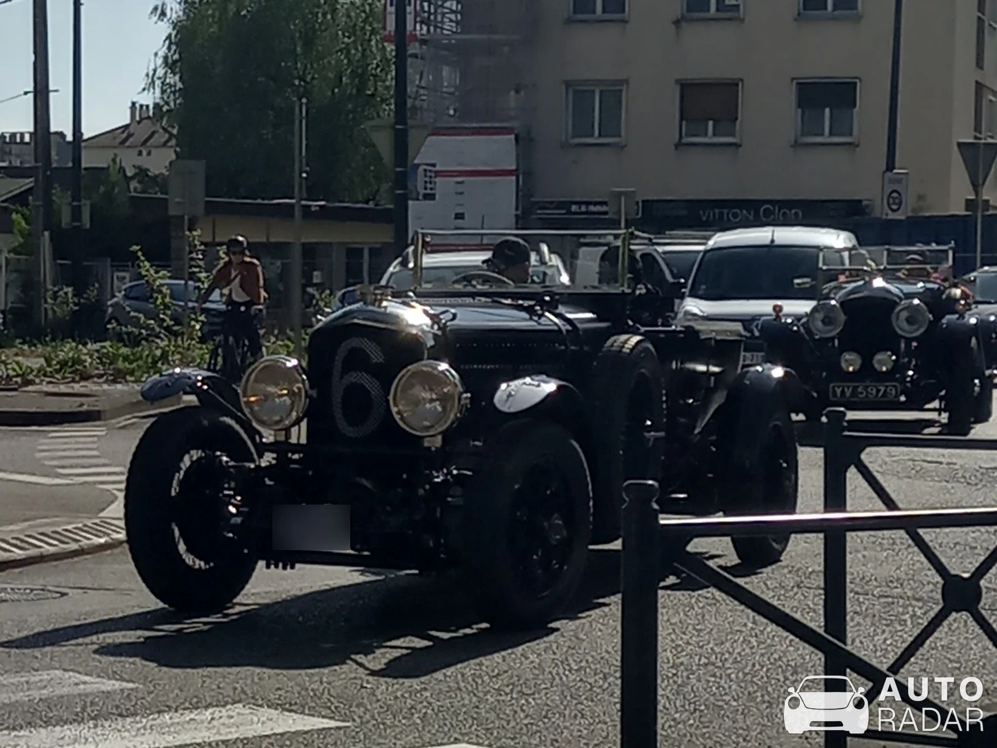 Bentley 4 1/2 Litre spotted in Annecy