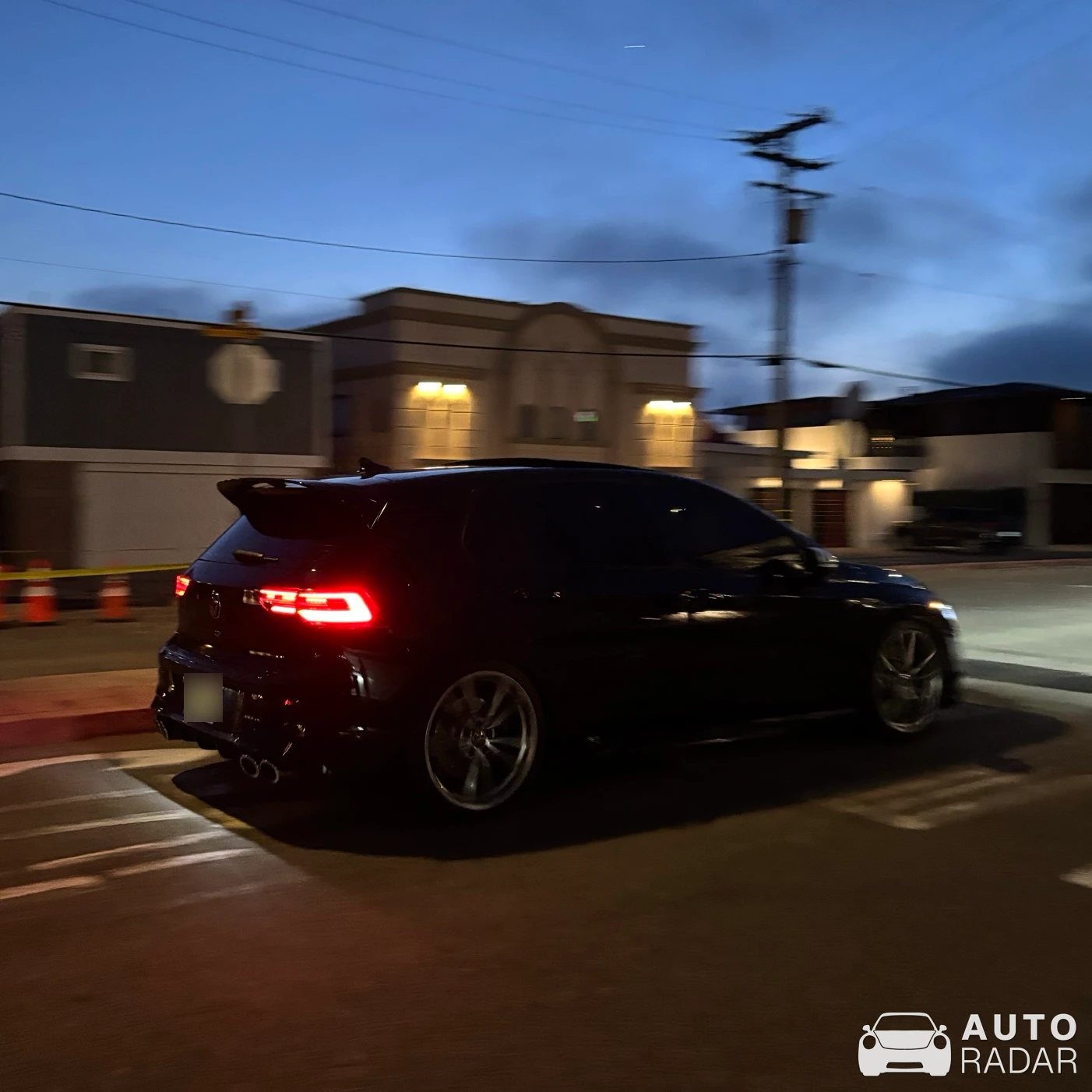 Volkswagen Golf R MkVIII spotted in Hermosa Beach