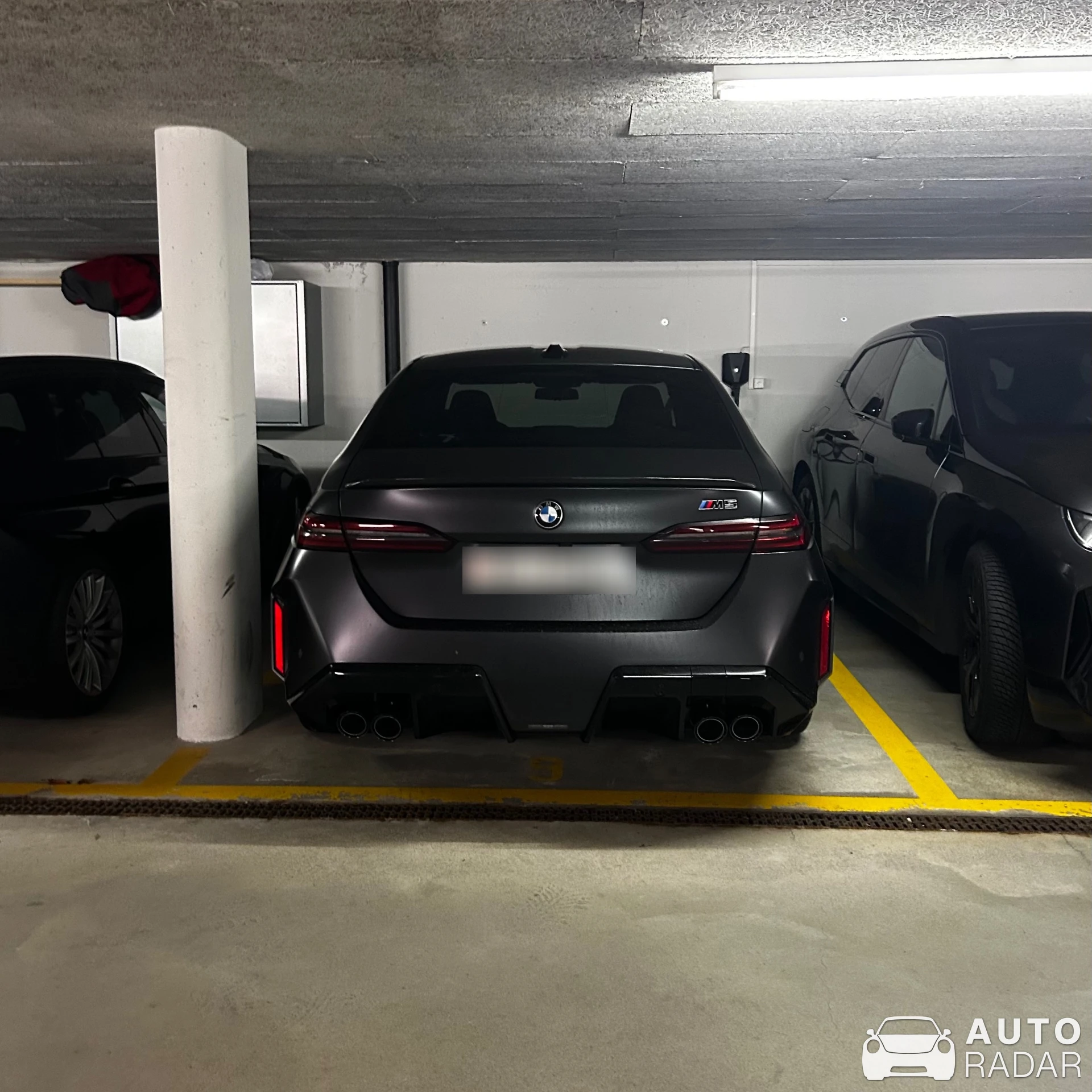 BMW M5 G90 spotted in Walchwil, Switzerland