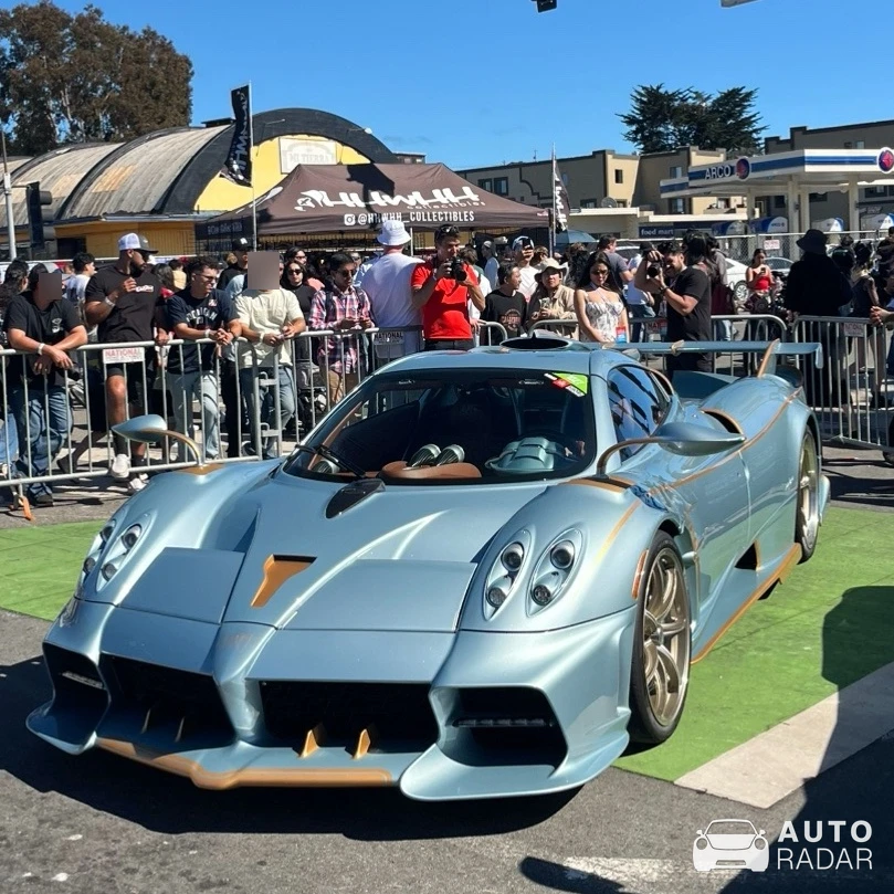 Pagani Huayra Imola Roadster spotted in Monterey, United States