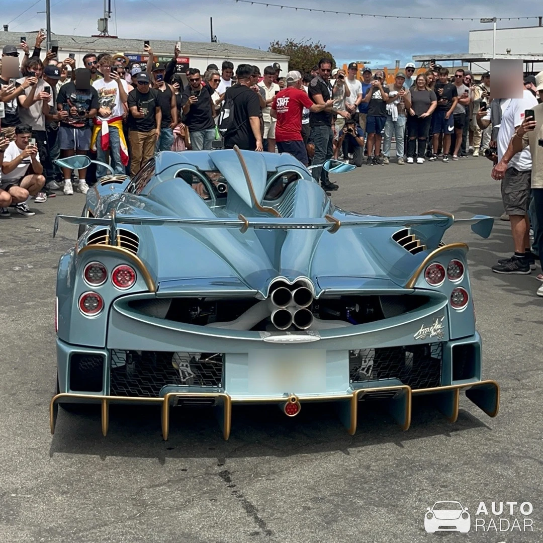 Pagani Huayra Imola Roadster spotted in Monterey
