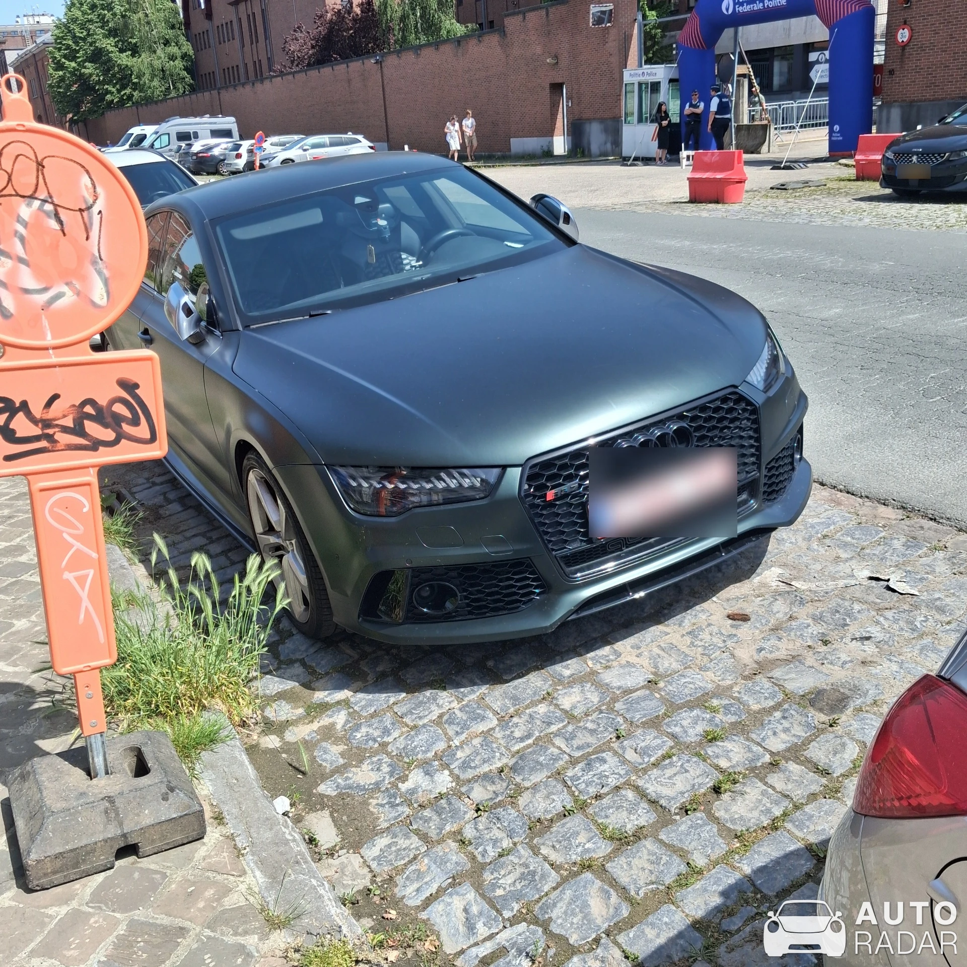 Audi RS6 Sedan C7 spotted in Etterbeek