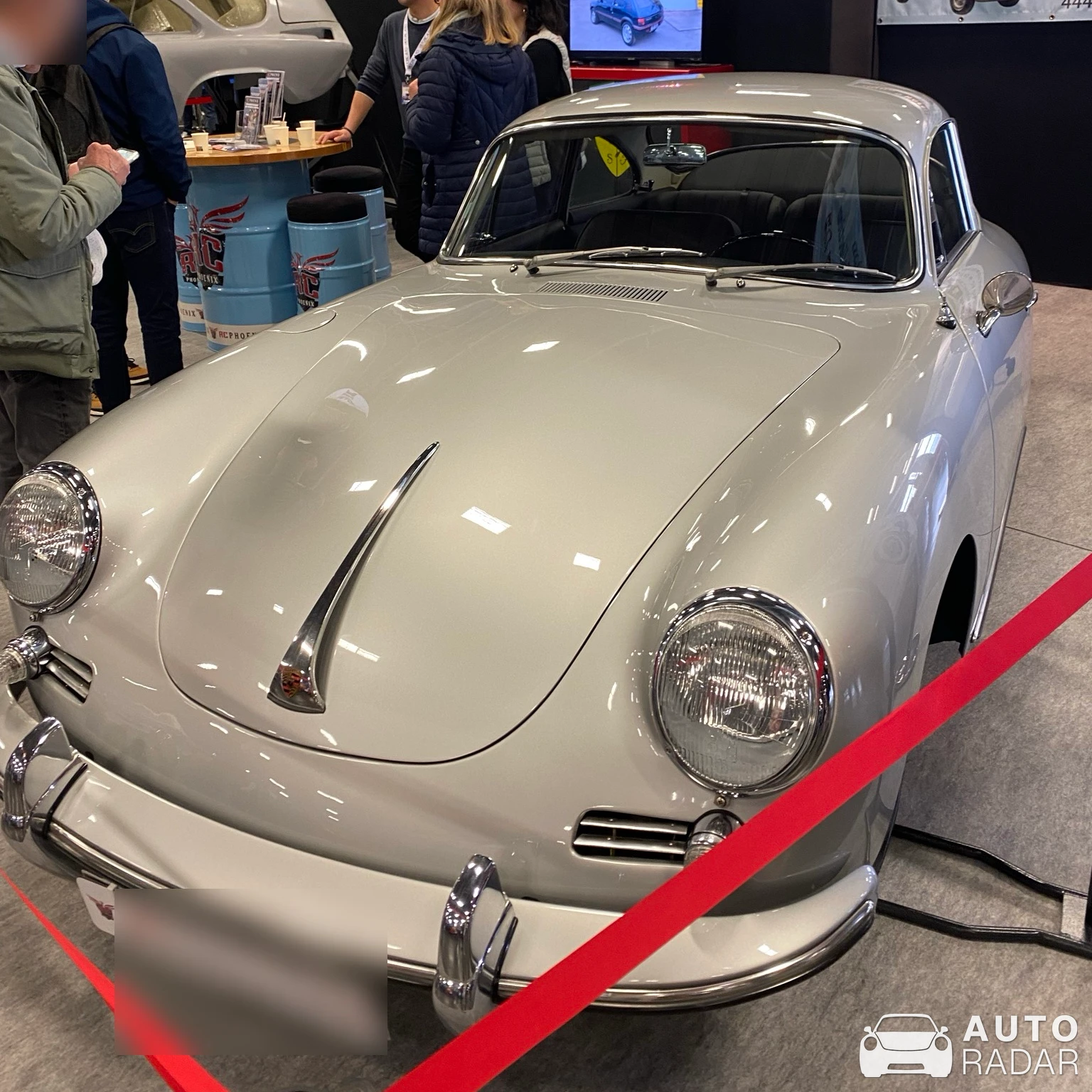 Porsche 356 A Coupé spotted in Nantes