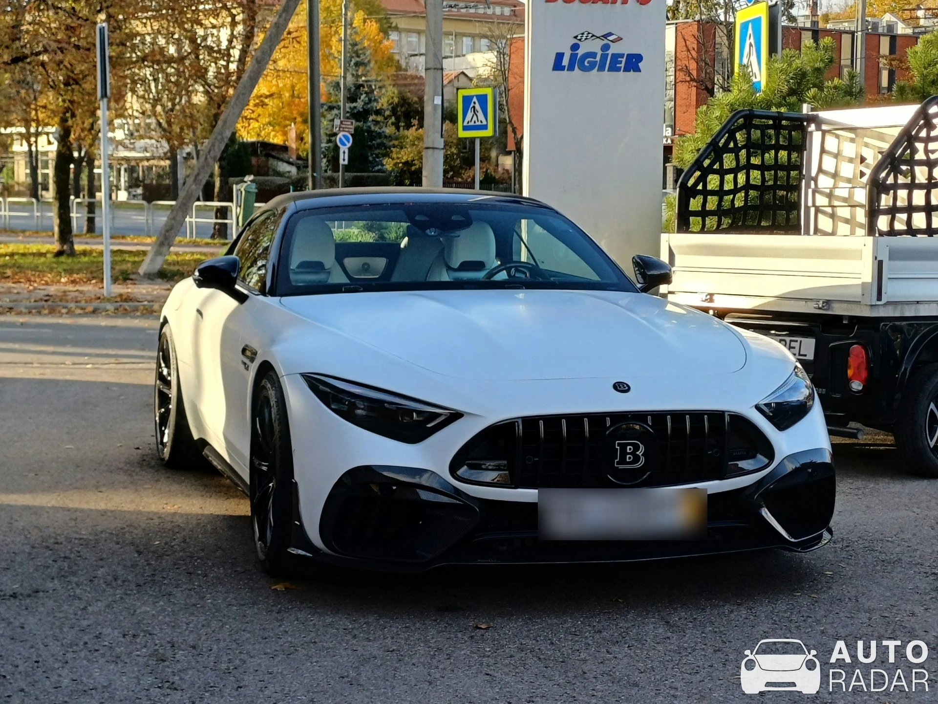 Mercedes-AMG Brabus SL 63 R232 spotted in Kaunas, Lithuania