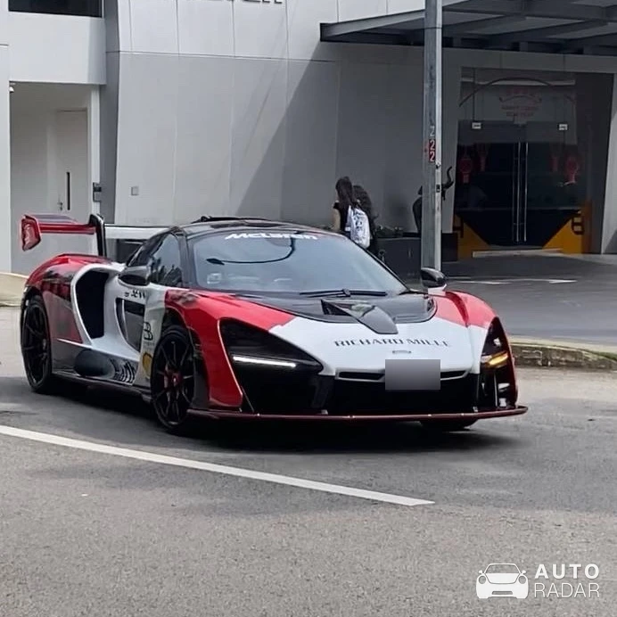 McLaren Senna spotted in Singapore, Singapore