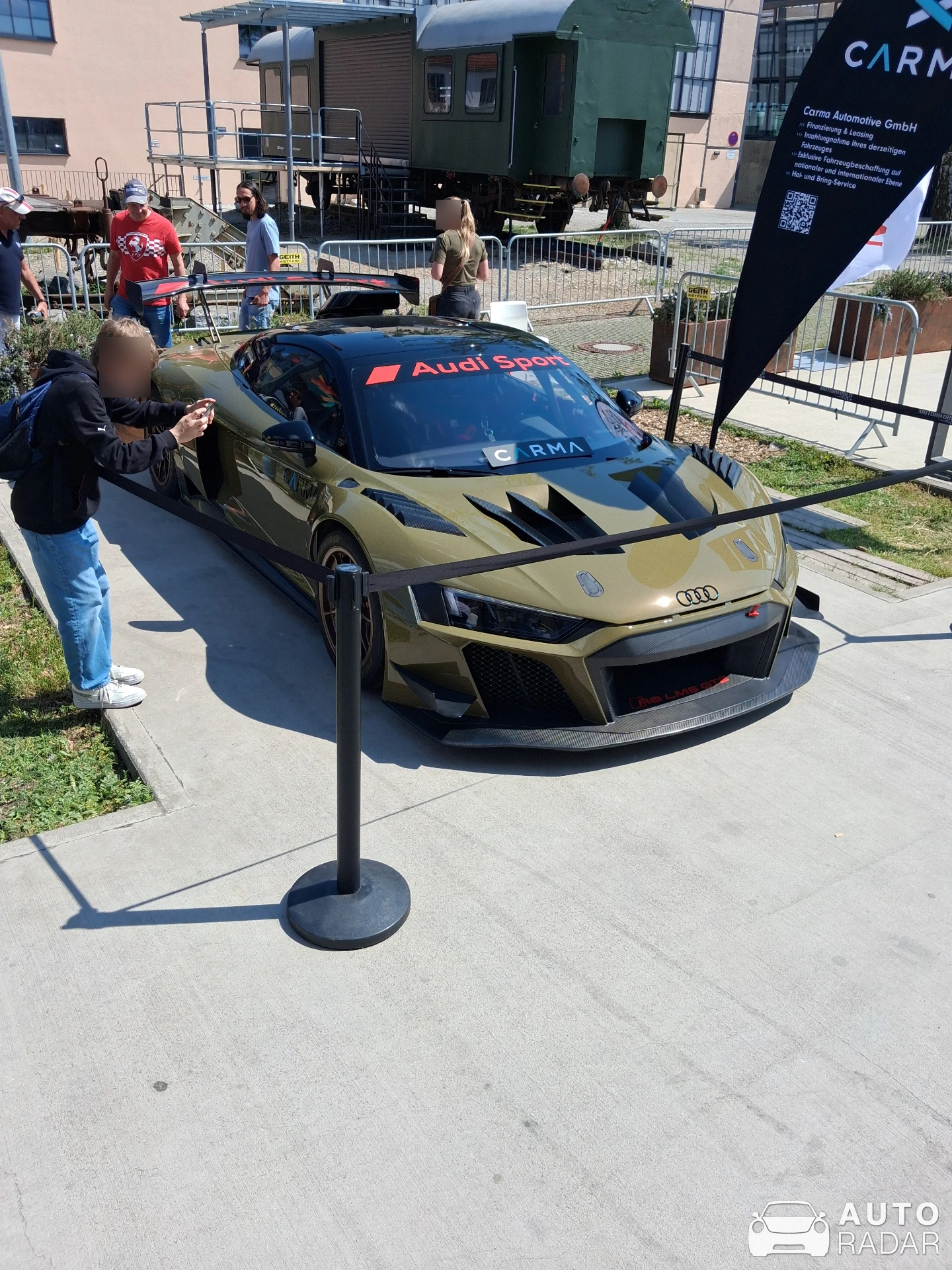 Audi R8 LMS spotted in München