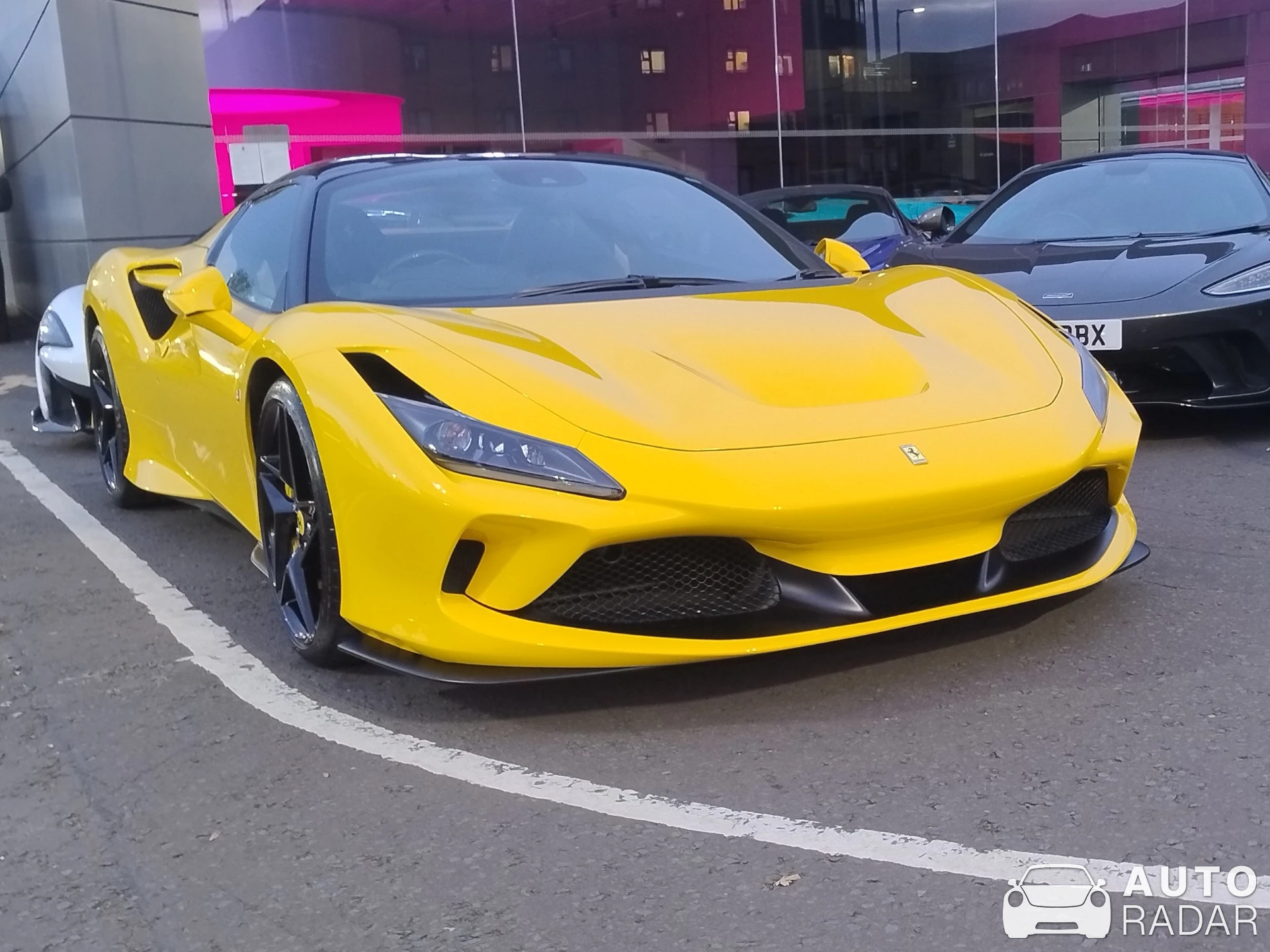 Ferrari F8 Tributo spotted in South Lanarkshire, United Kingdom