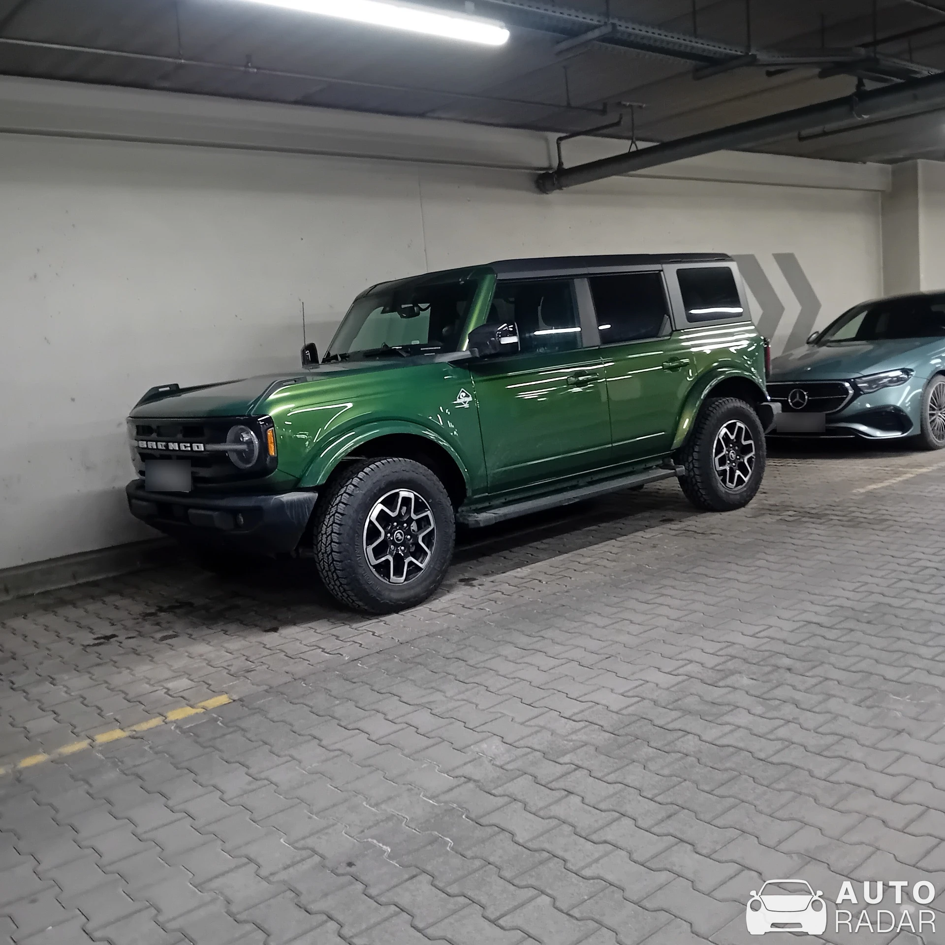 Ford Bronco spotted in Budapest, Hungary