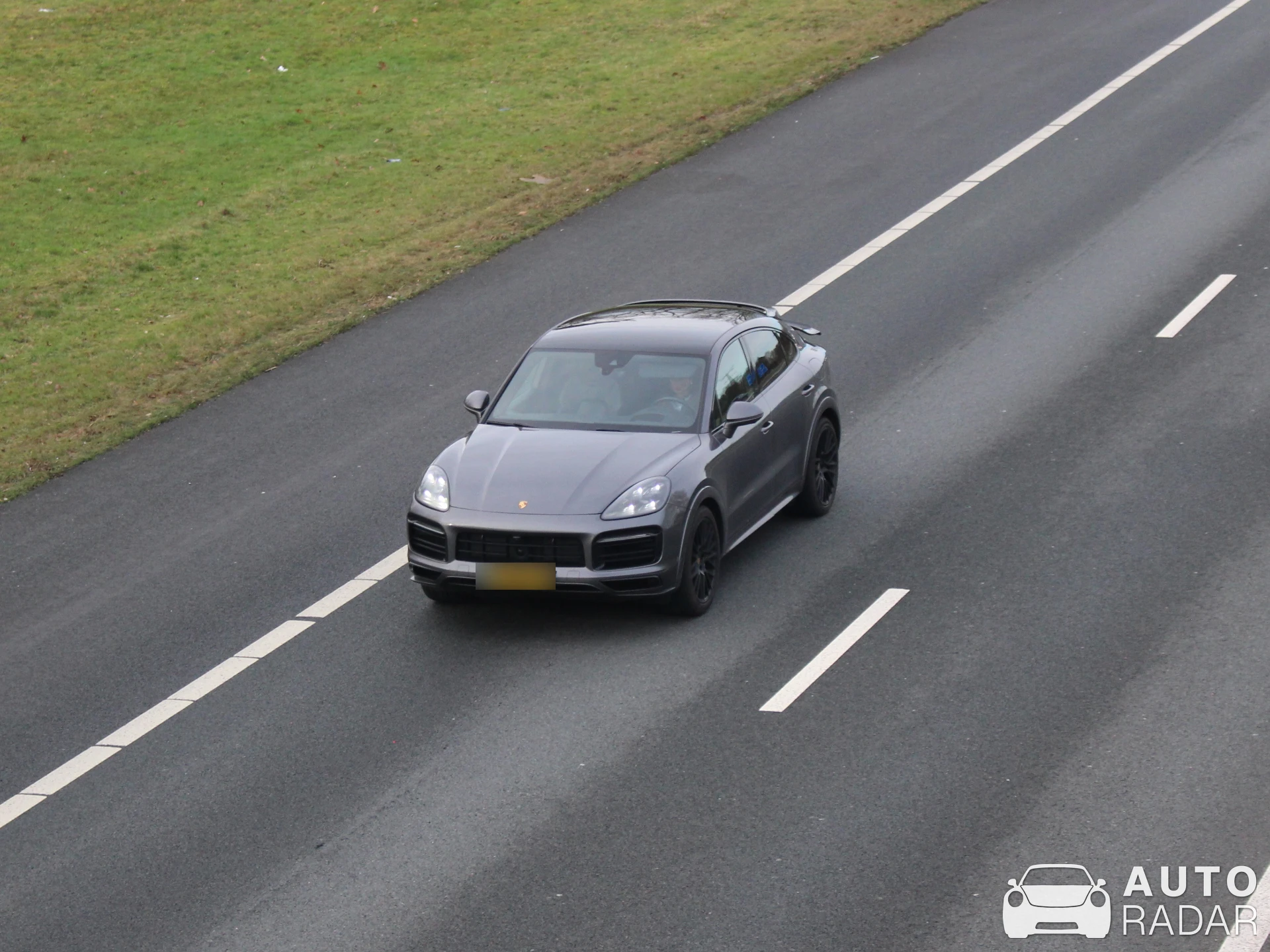 Porsche Cayenne Coupé Turbo S E-Hybrid spotted in Enschede, Netherlands