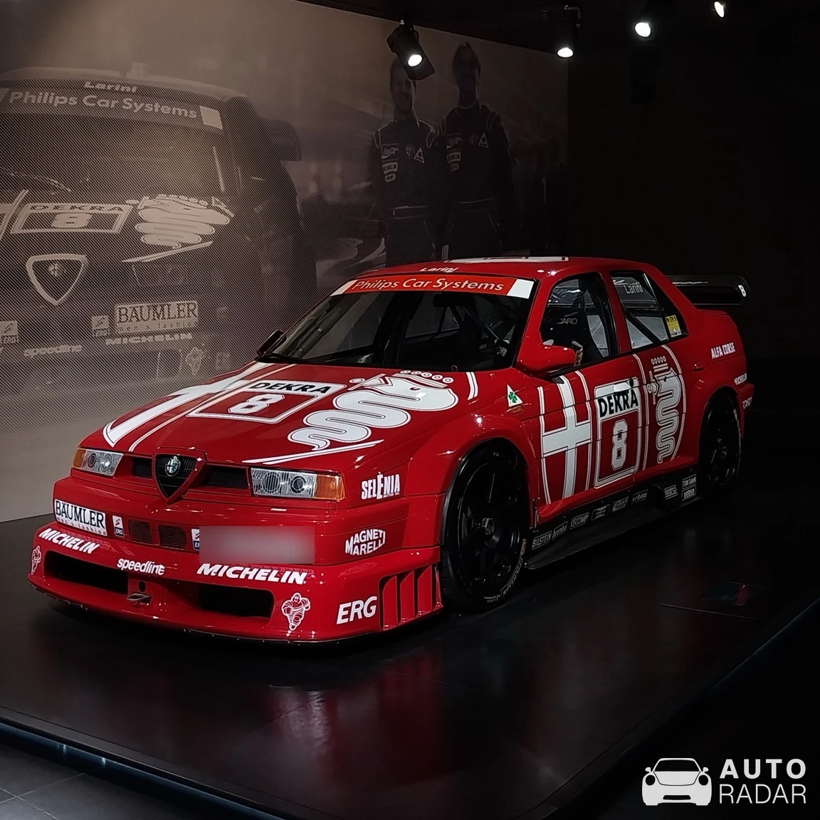 Alfa Romeo 155 spotted in Milan