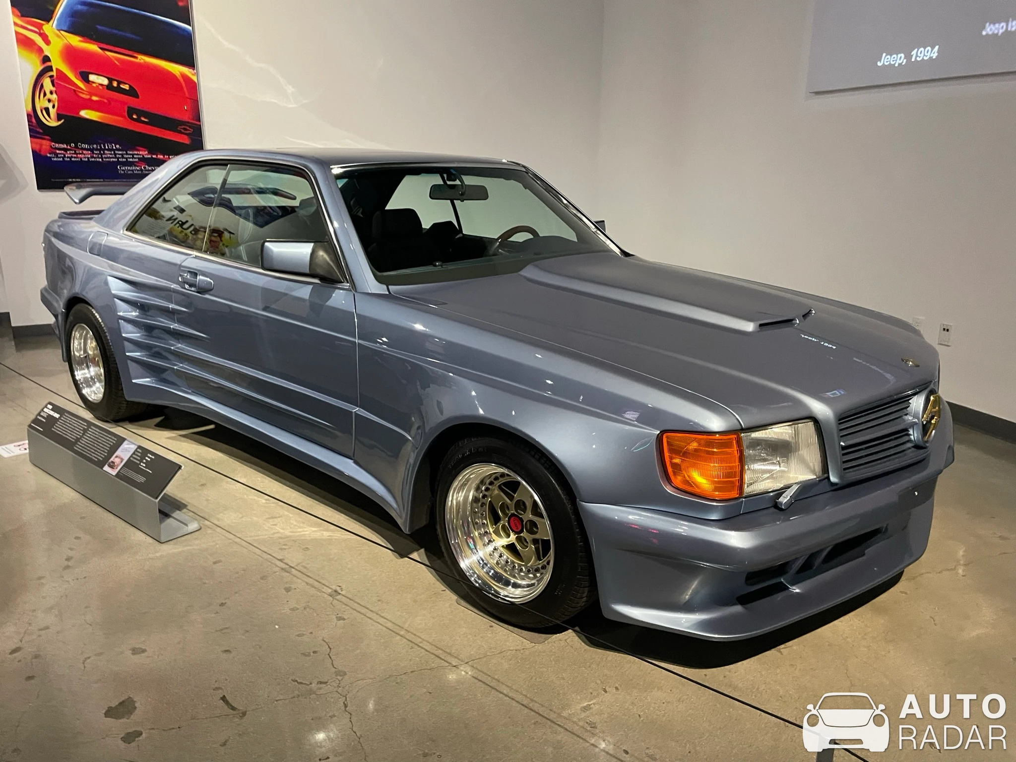 Mercedes-Benz 560 SEC Exclusive ABC Wide Version spotted in Los Angeles