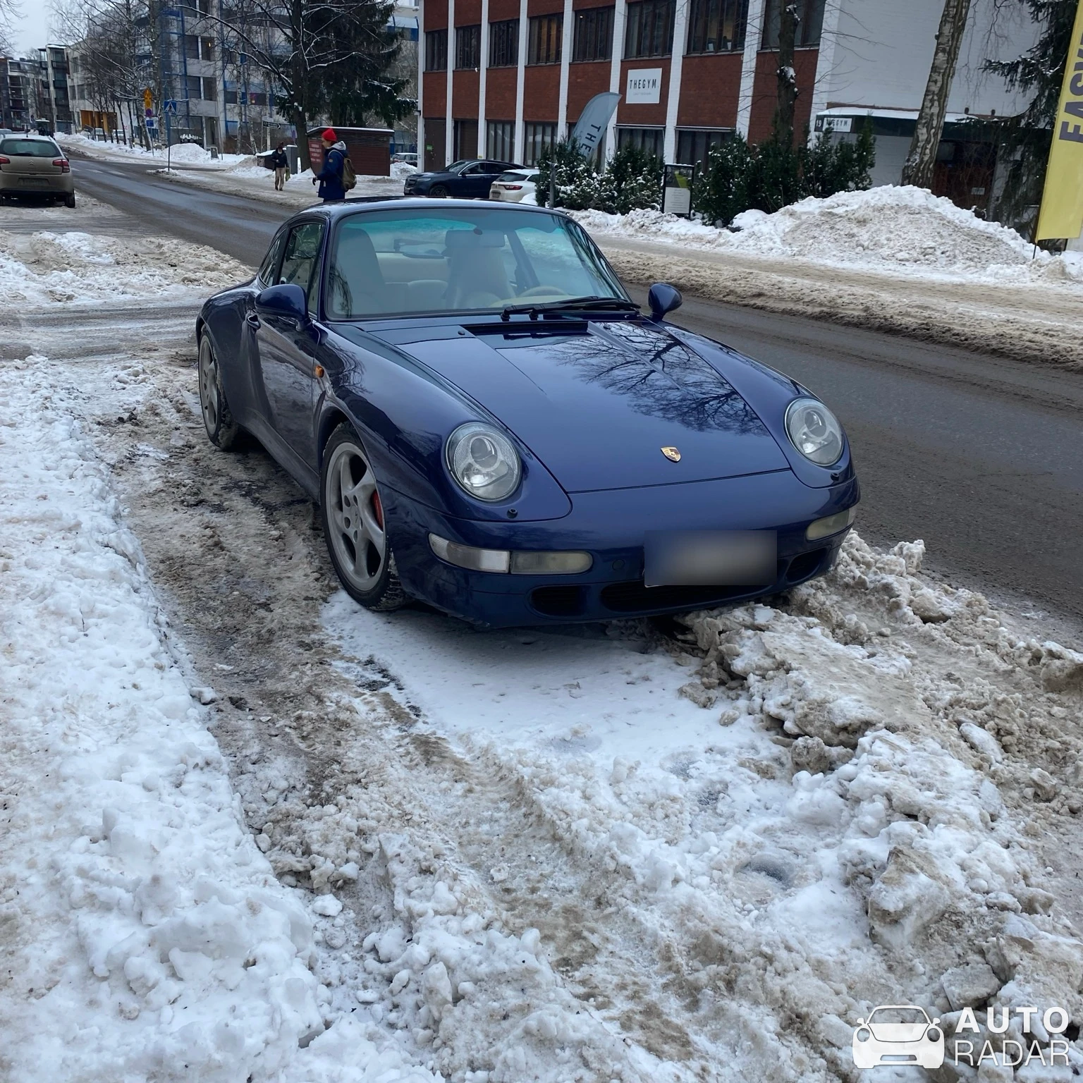 Porsche 993 Carrera 4S spotted in Helsinki, Suomi
