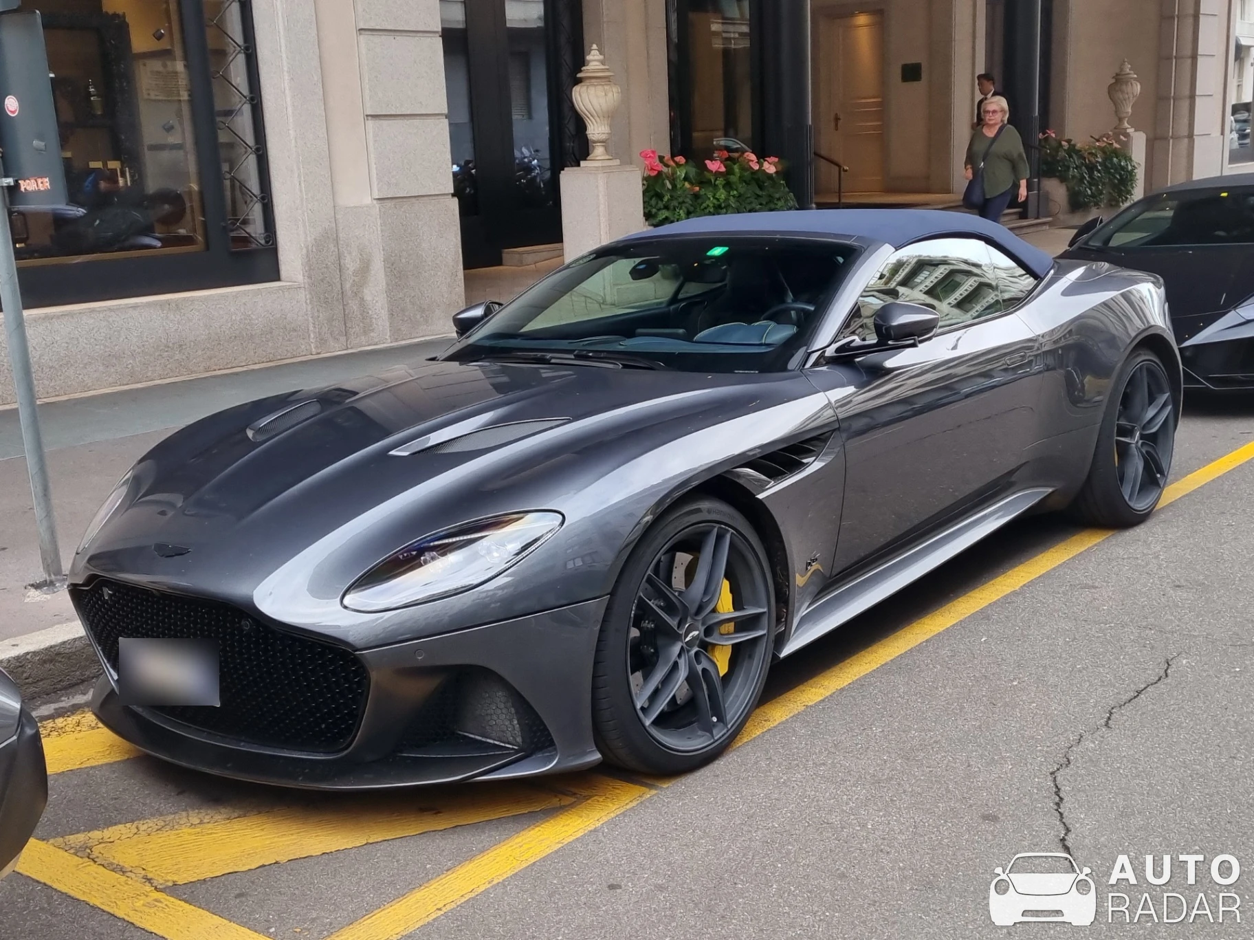 Aston Martin DBS Superleggera Volante spotted in Milano, Italia