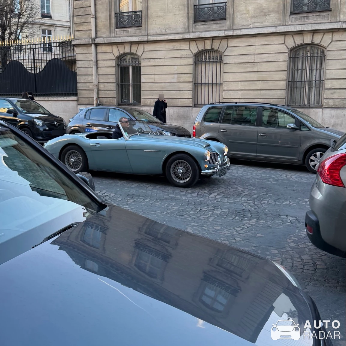 Austin-Healey 3000 Mk III spotted in Paris, France