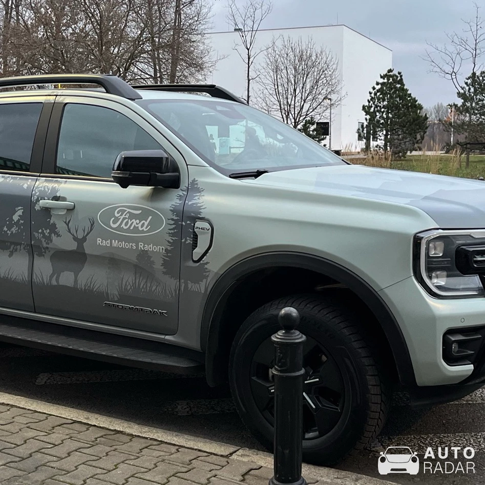 Ford Ranger Stormtrak spotted in Warszawa