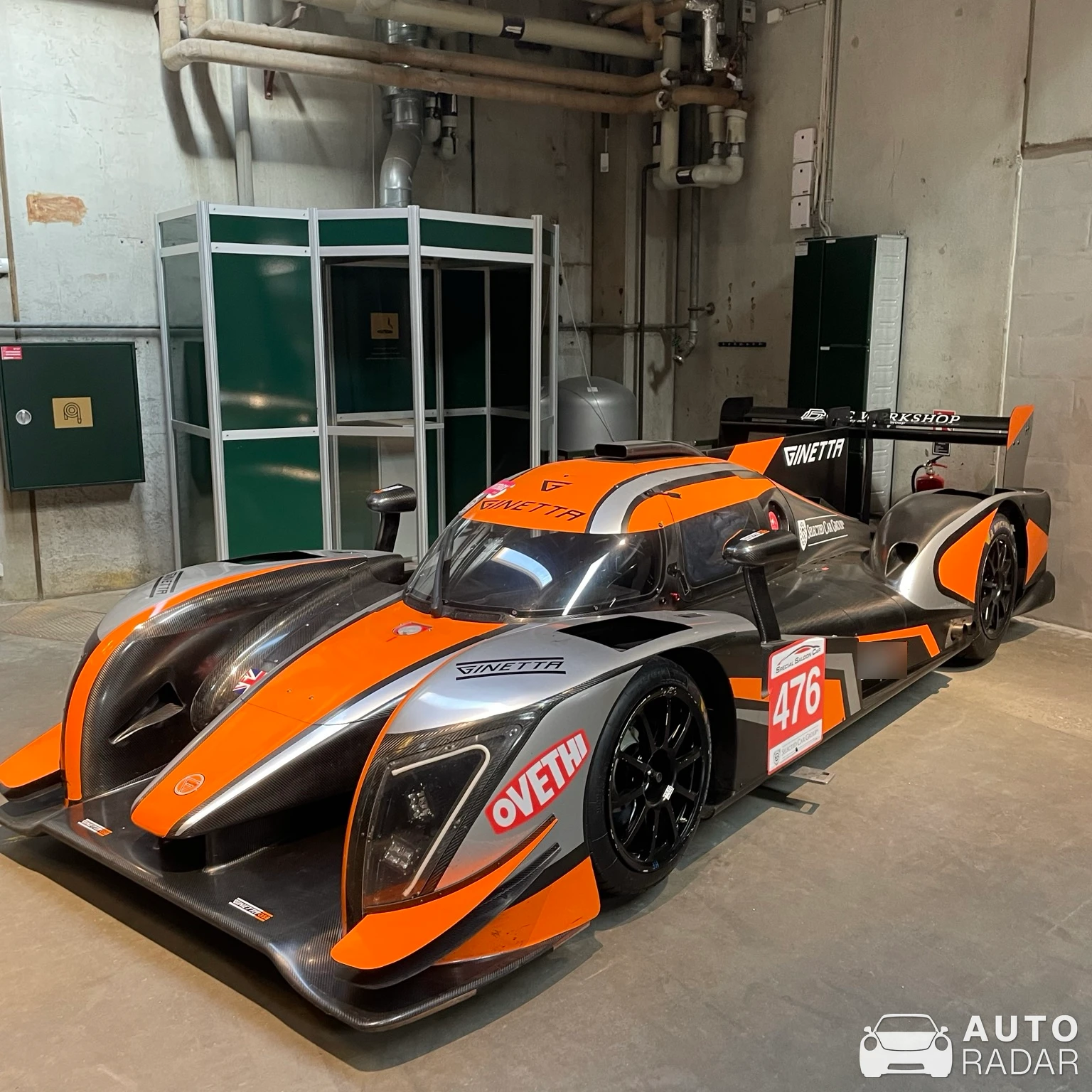 Ginetta G55 GT4 spotted in Vejle