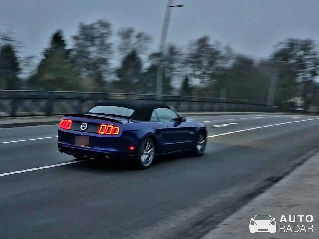Ford Mustang GT Convertible spotted in Haselünne, Germany