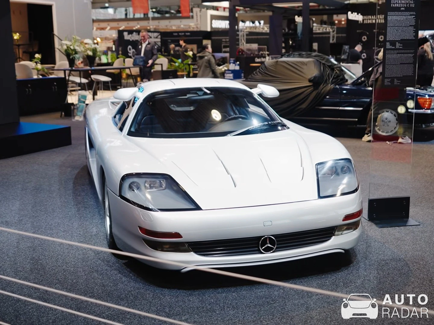 Mercedes-Benz C112 spotted in Filderstadt