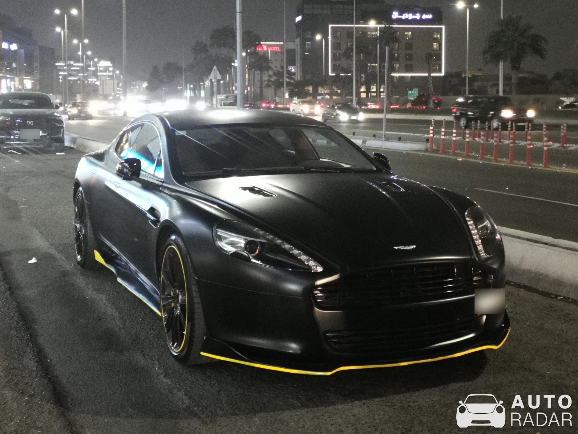 Aston Martin Rapide S AMR spotted in Jeddah
