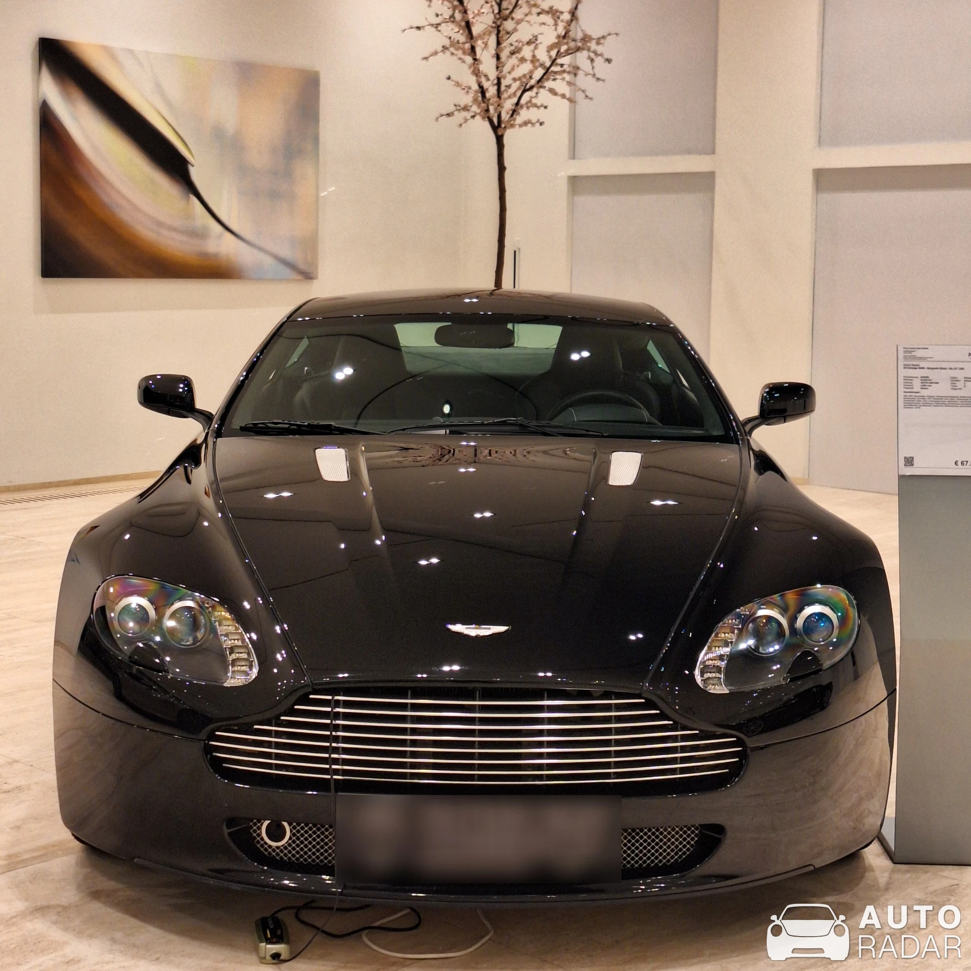 Aston Martin V8 Vantage spotted in Wien, Austria