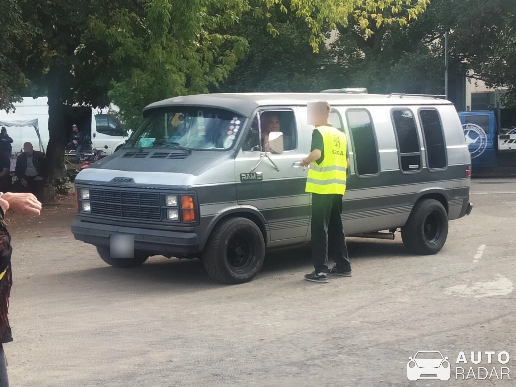 Dodge Ram Van spotted