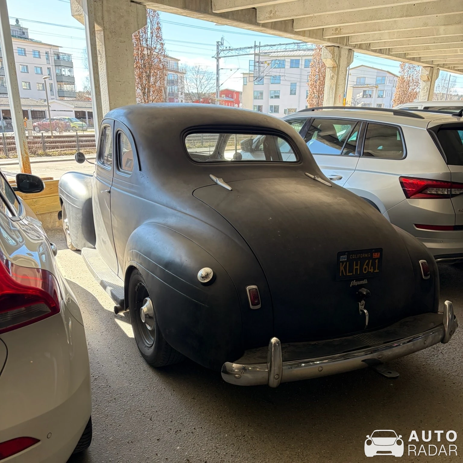Plymouth Deluxe spotted in Stockholm