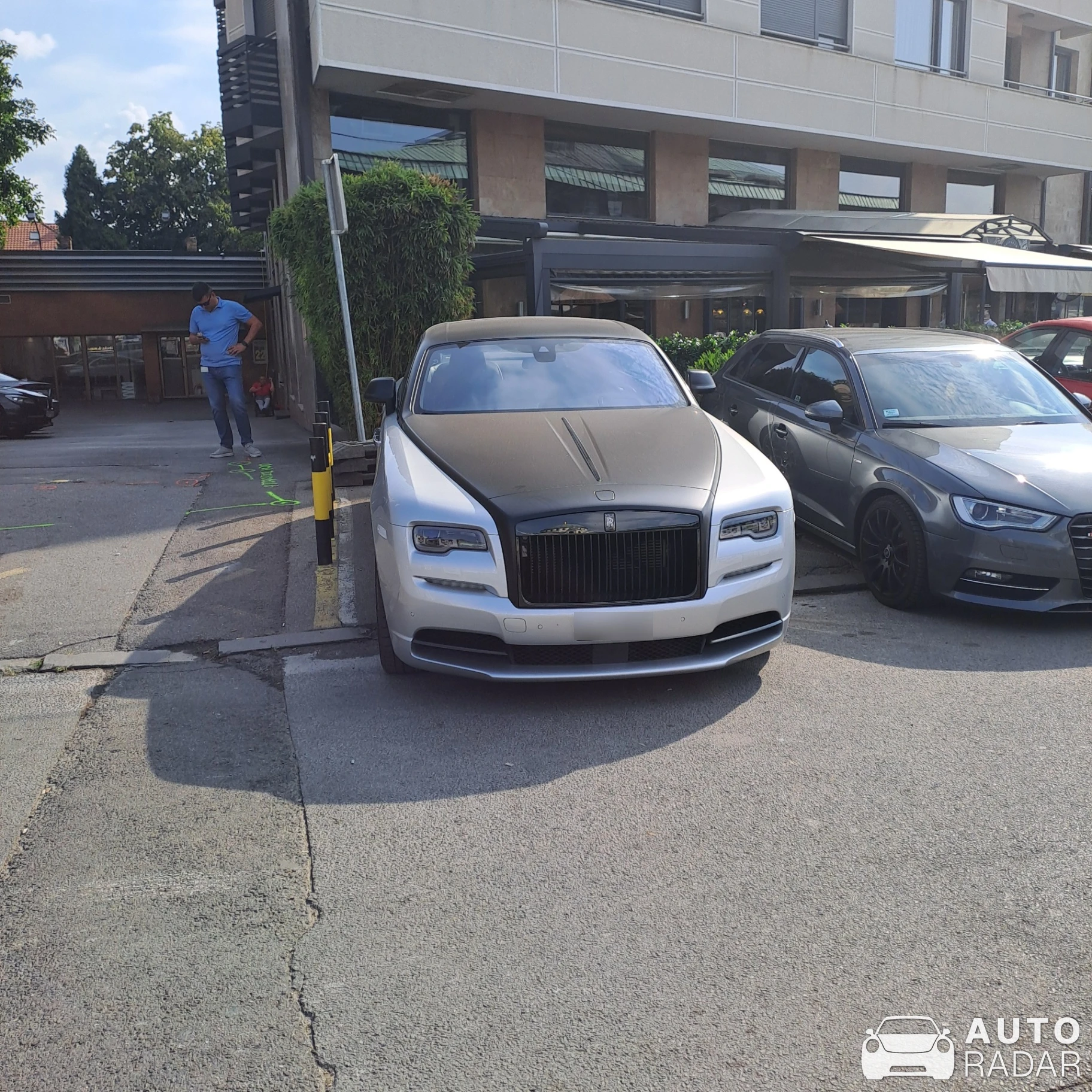 Rolls-Royce Wraith Spofec spotted in Belgrade