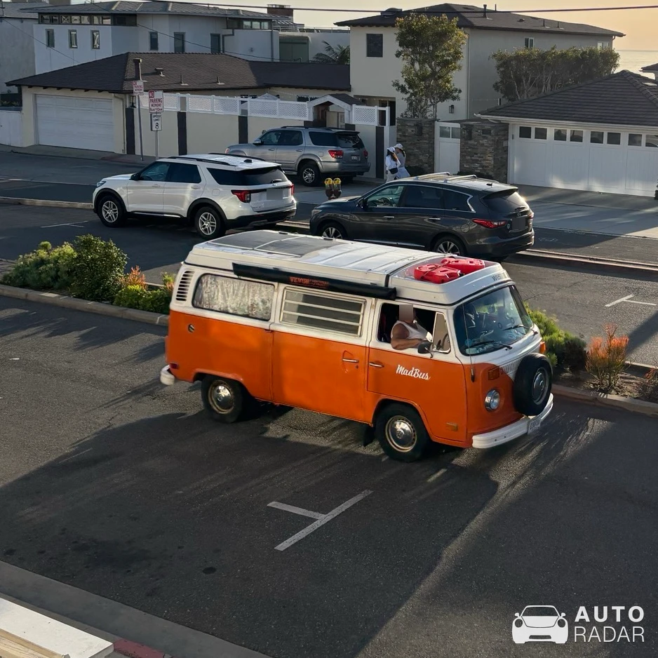 Volkswagen T2 Westfalia spotted in Hermosa Beach, United States
