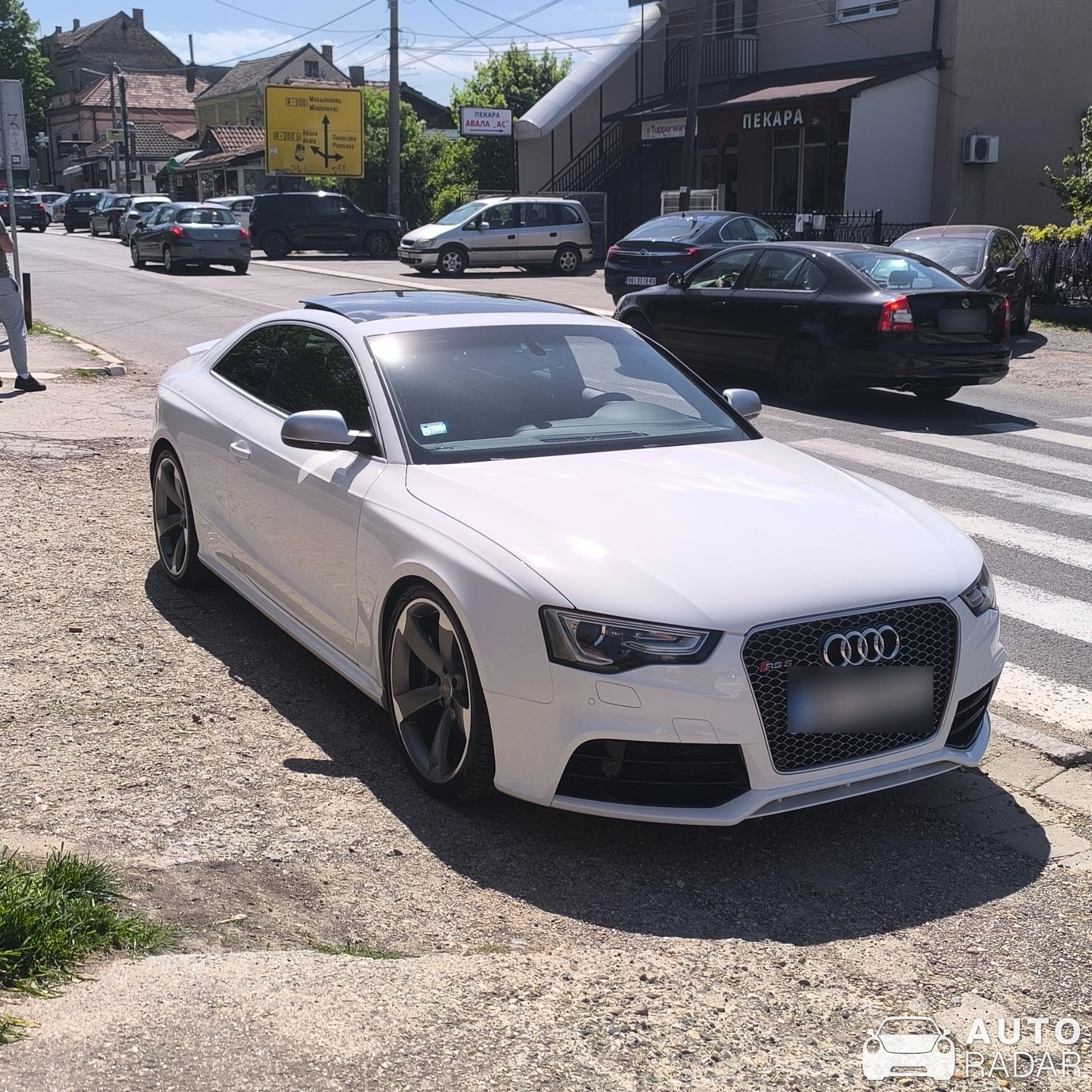 Audi RS5 B8 2012 spotted in Belgrade