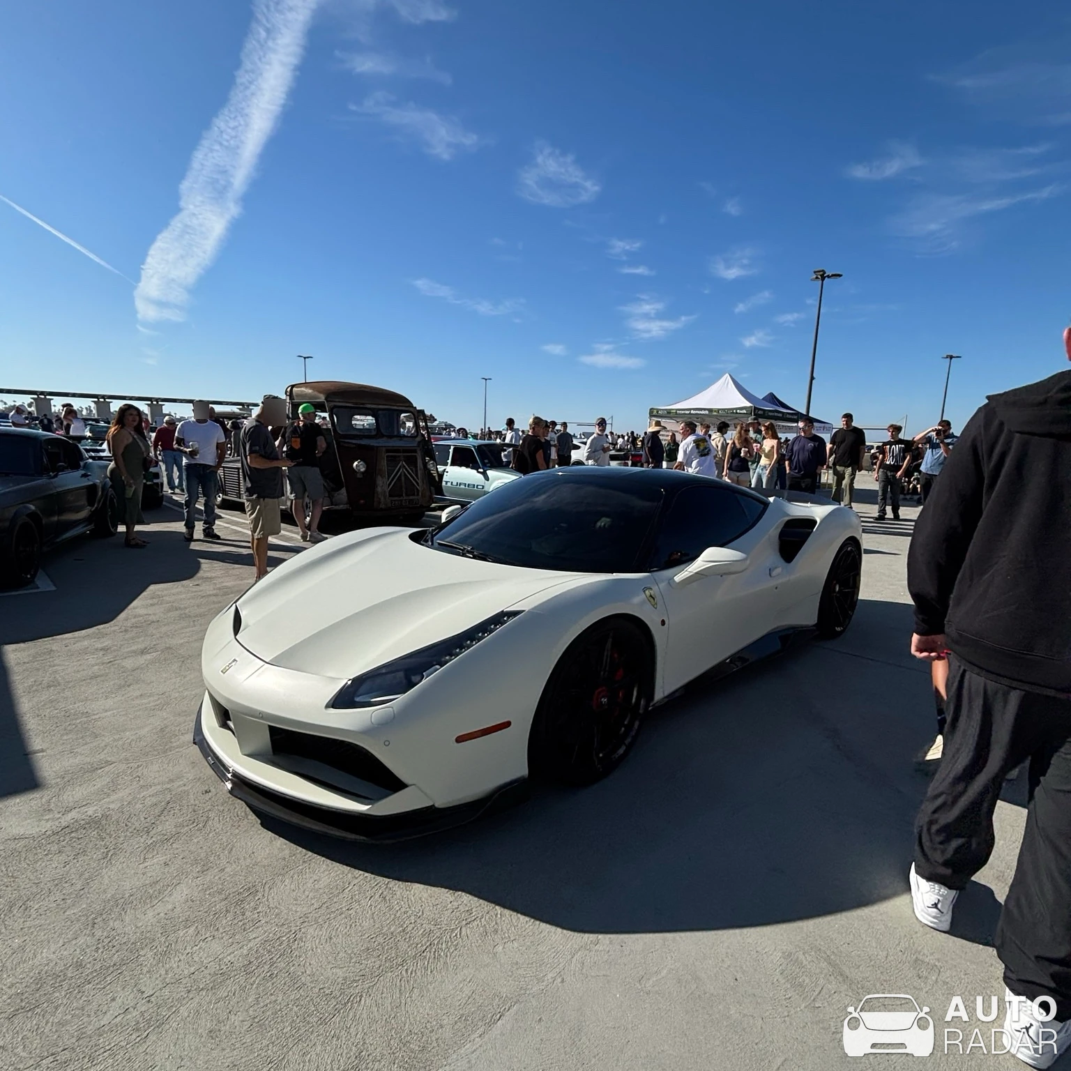 Ferrari 488 GTB Novitec Rosso spotted in San Clemente