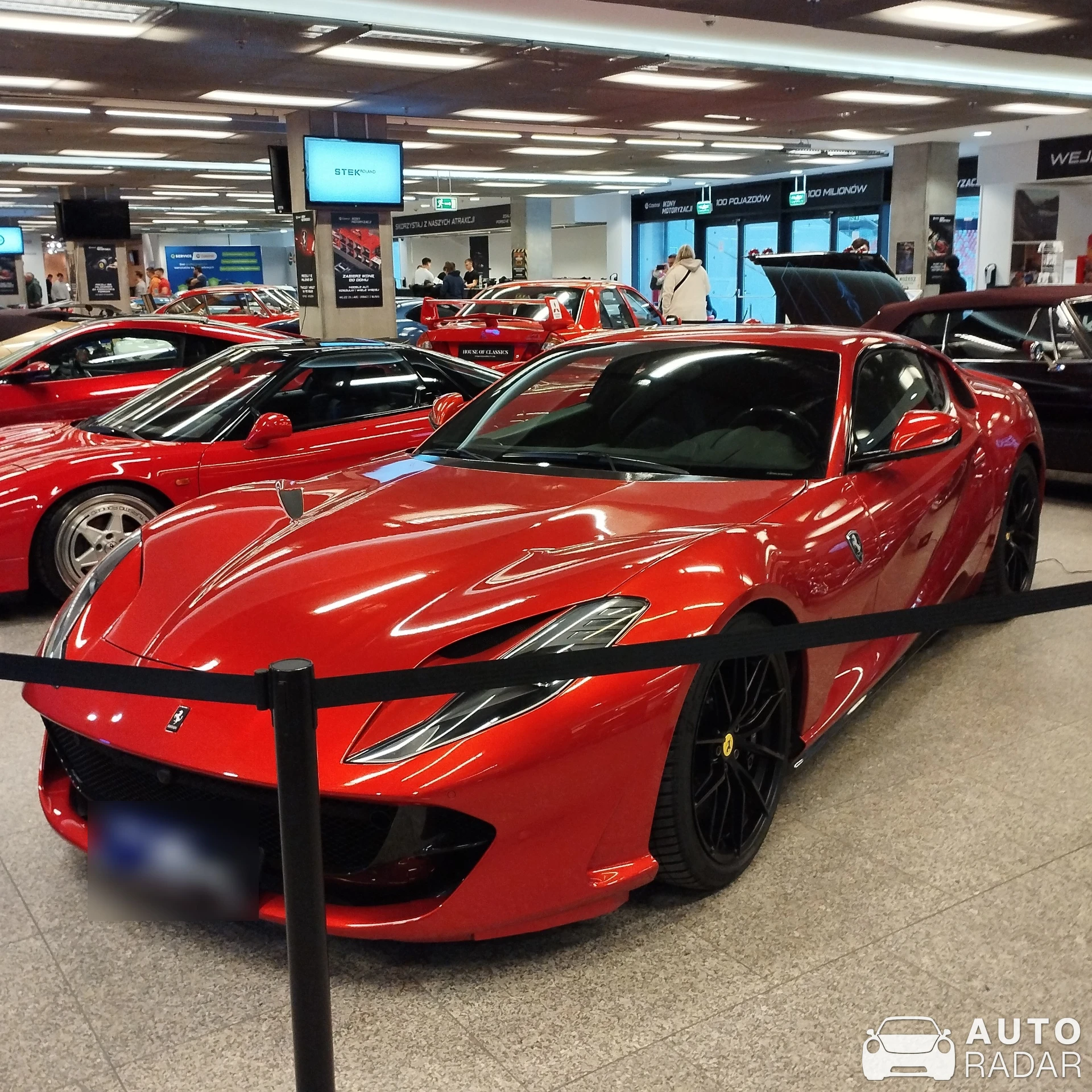 Ferrari 812 Superfast spotted in Warszawa, Poland