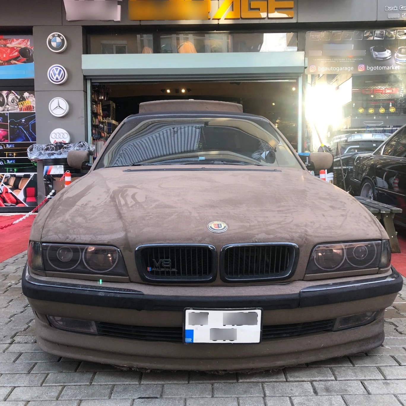 Alpina B8 4.6 Sedan E36 spotted in Alanya