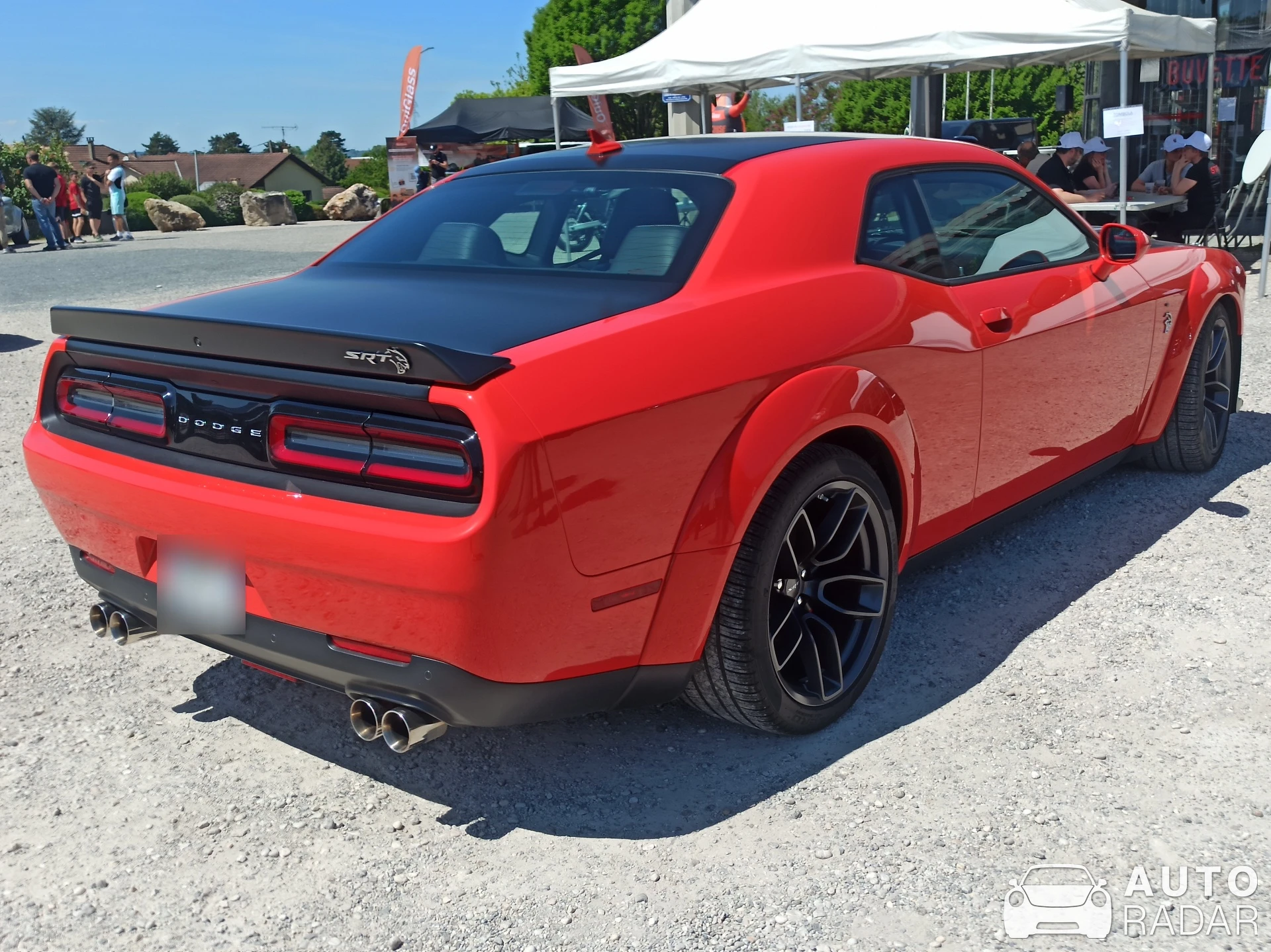 Dodge Challenger SRT Hellcat Widebody spotted in Ambérieu-en-Bugey