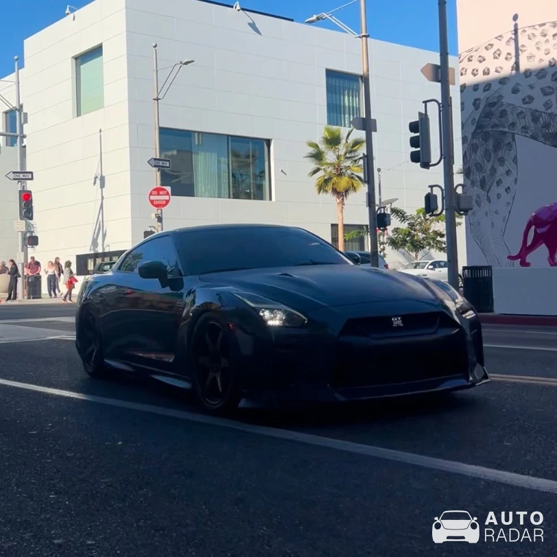 Nissan GT-R R35 spotted in Beverly Hills, United States