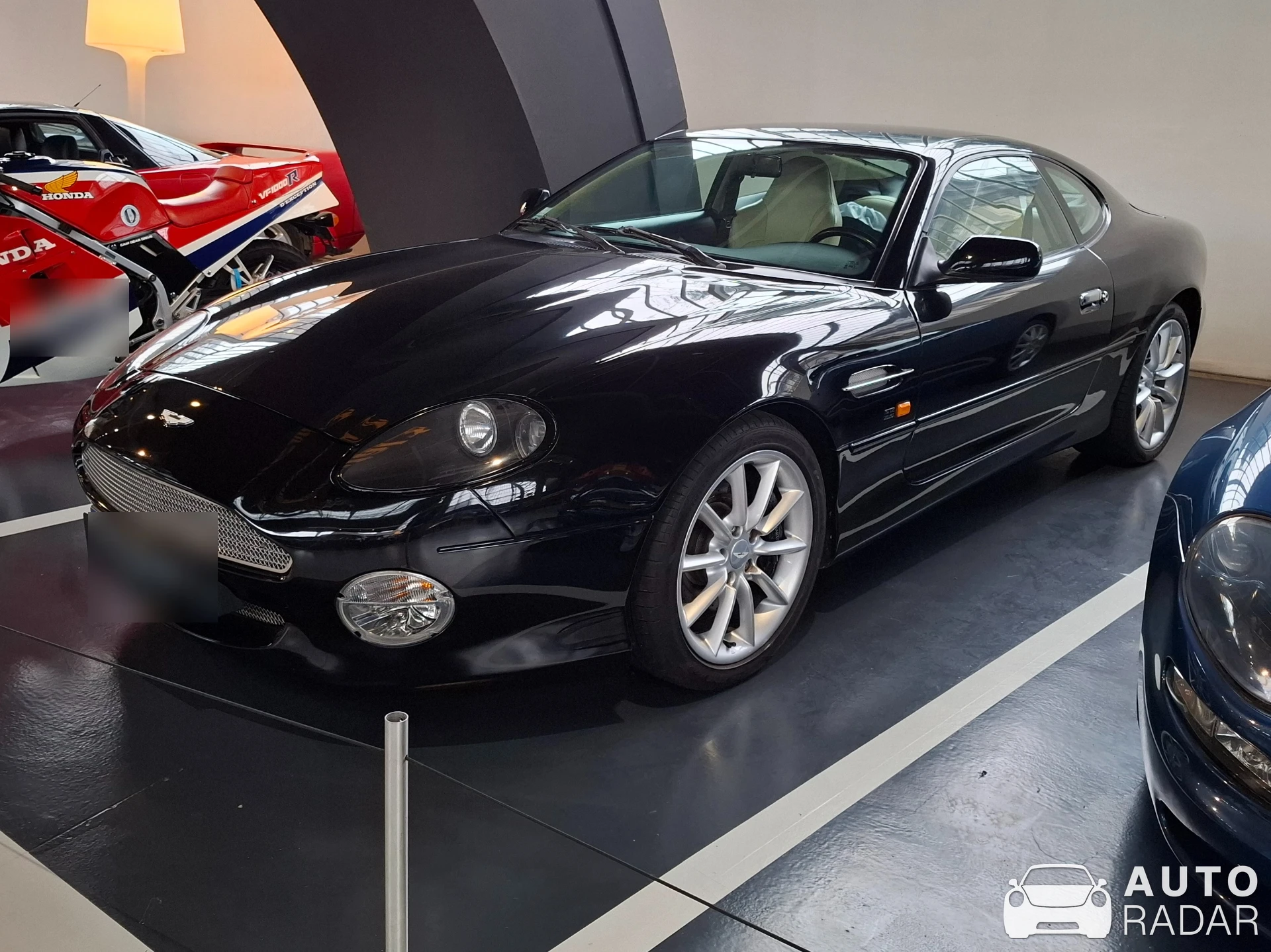 Aston Martin DB7 Vantage spotted in Brussels, Belgium