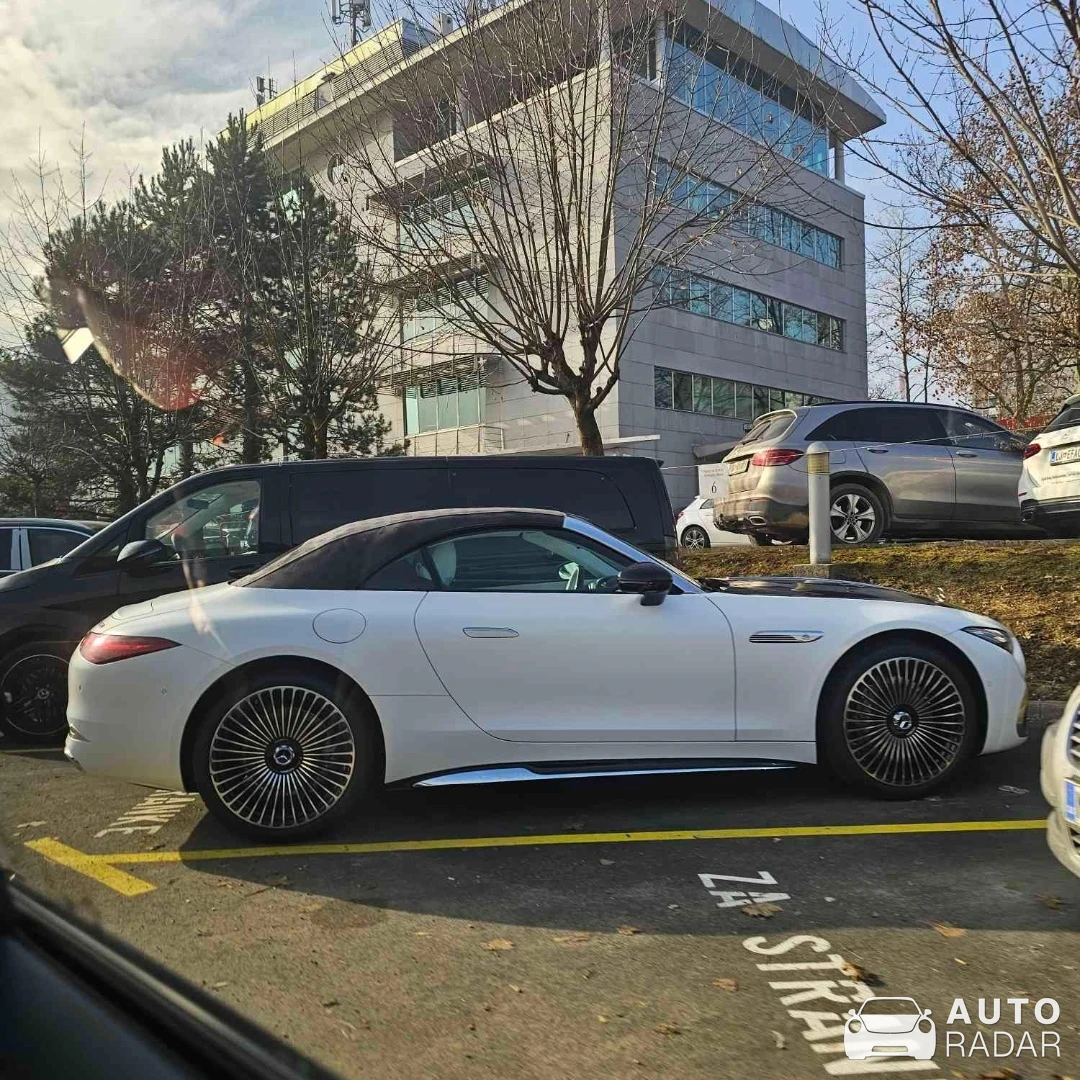 Mercedes-Maybach SL 680 spotted in Ljubljana, Slovenia