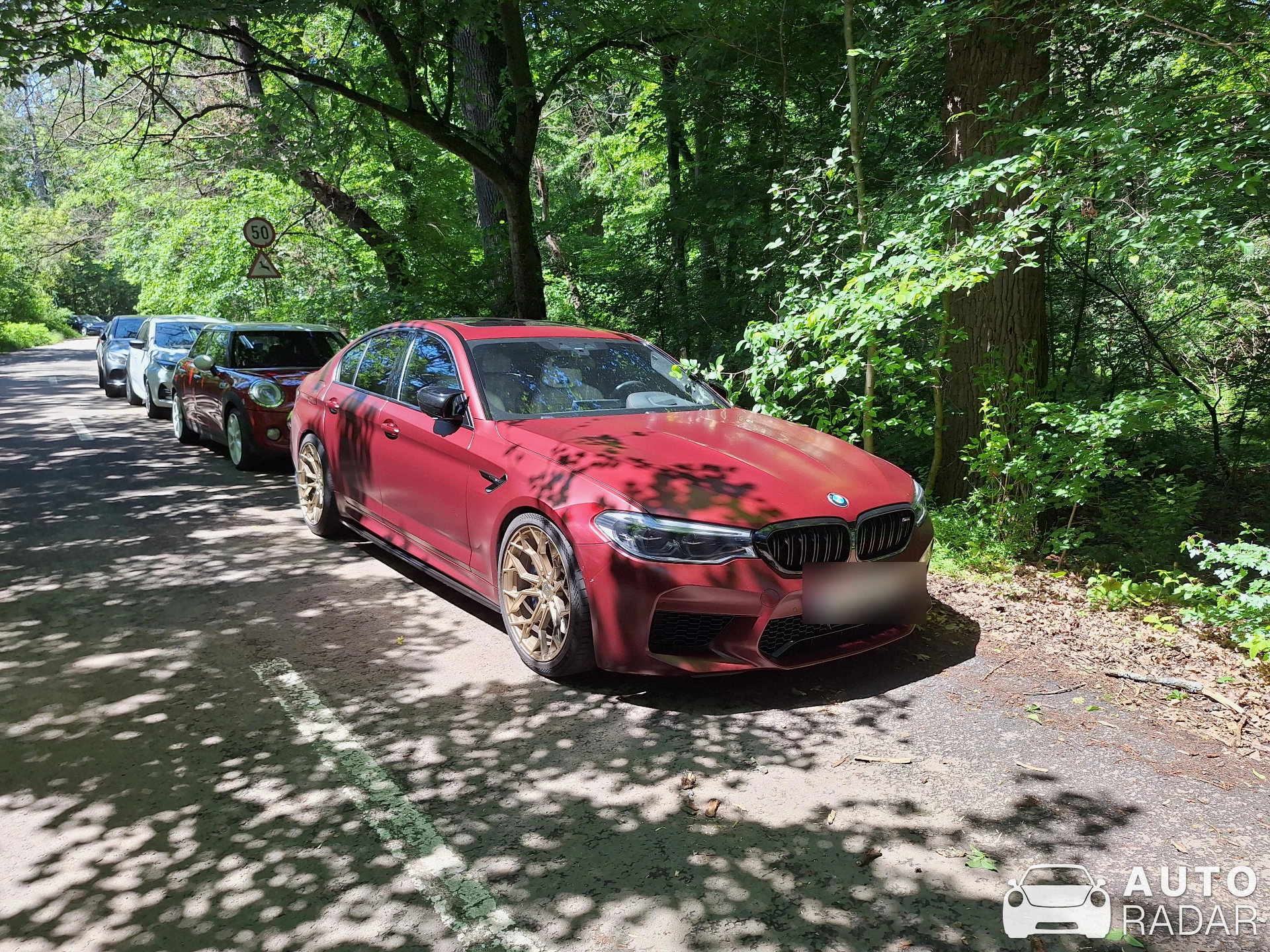BMW M5 F90 First Edition spotted in Snagov, Romania