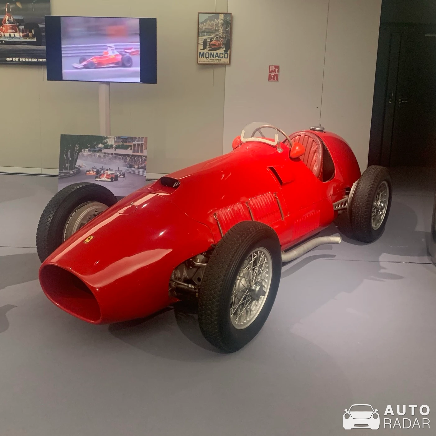 Ferrari Tipo 500 F2 spotted in Monaco